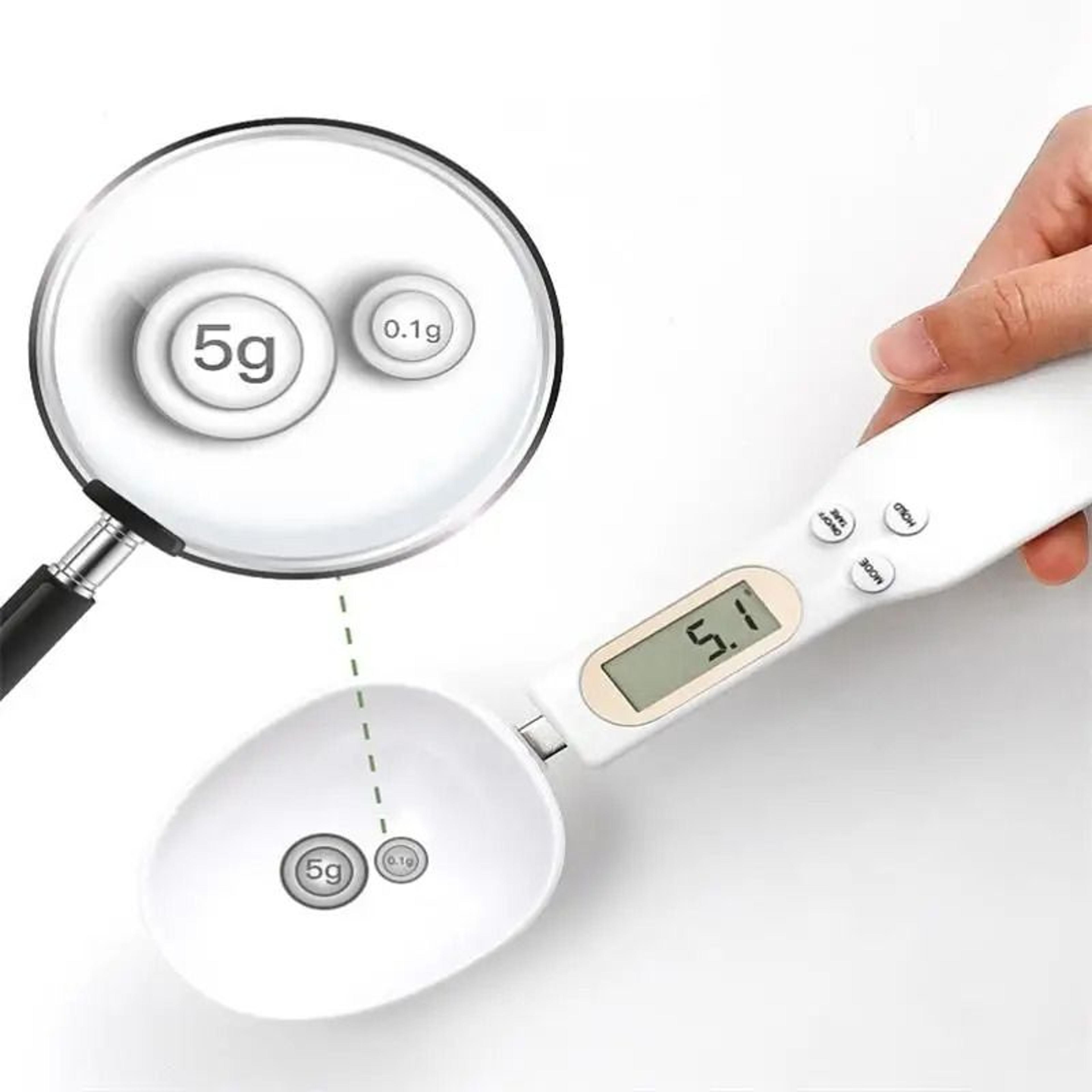 LCD Digital Measuring Spoon Scale Electronic Food Scale Baking Coffee 4
