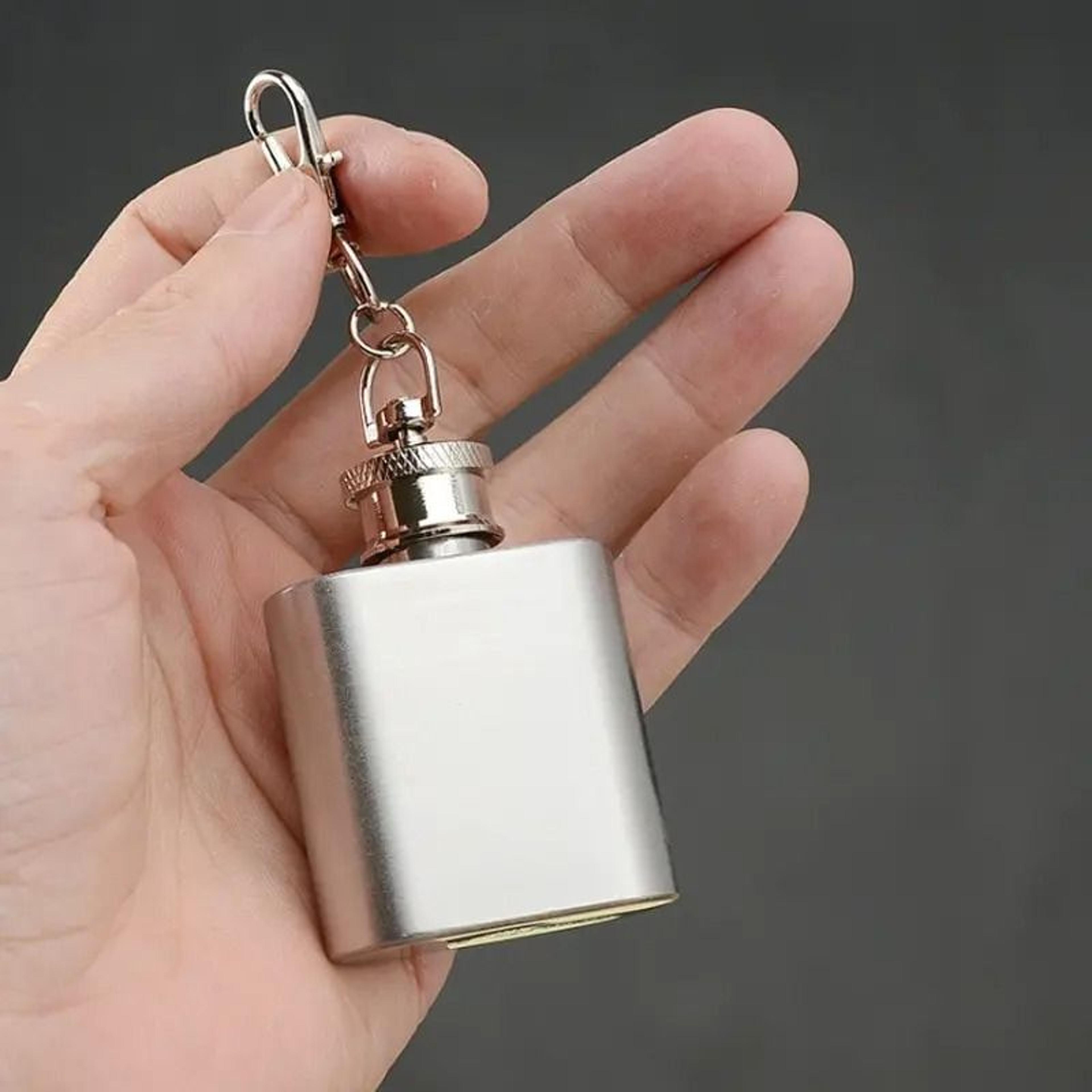 1oz Stainless Steel Mini Hip Flask Portable Liquor Whiskey Pocket Bottle 1
