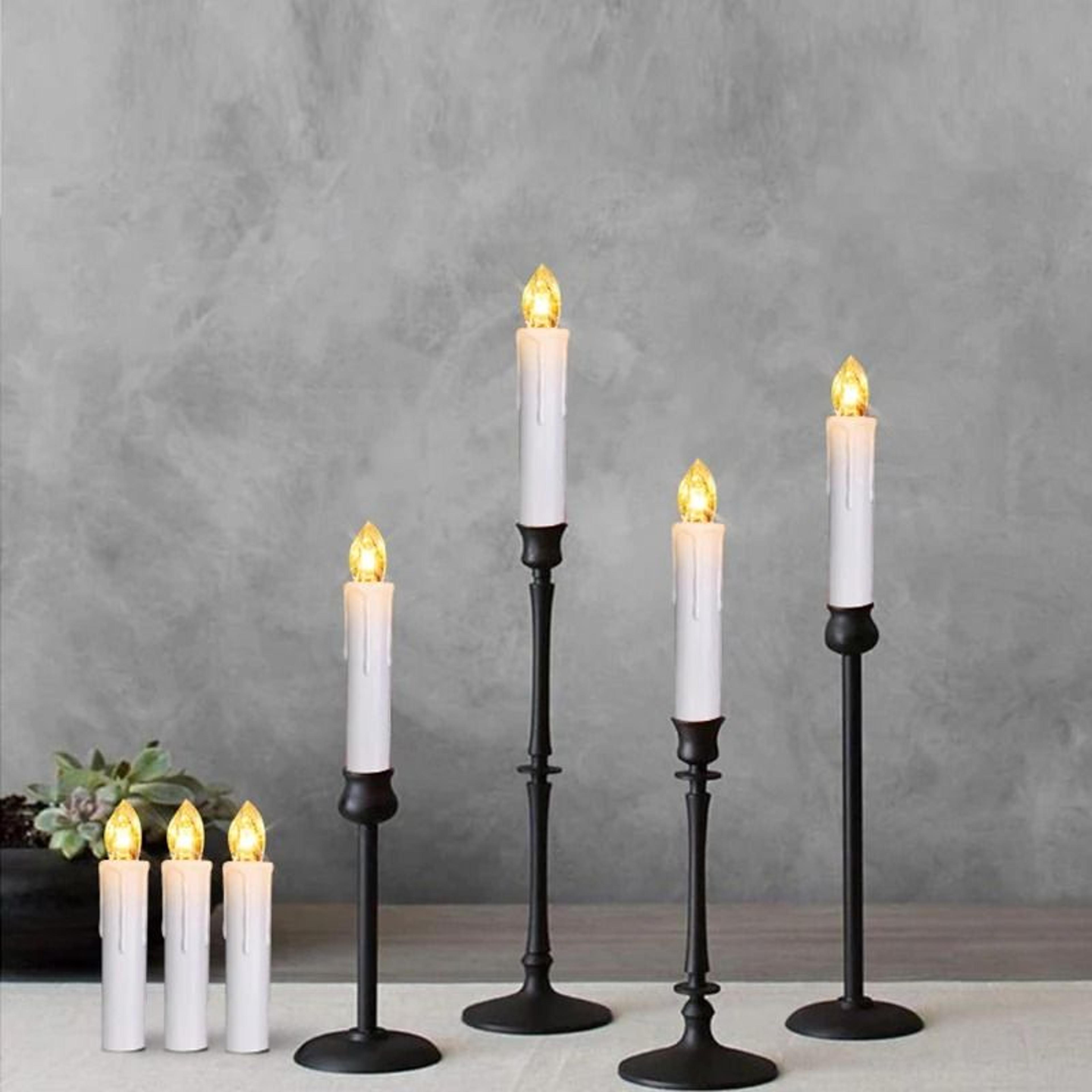 200 Hours LED Candle Remote Timer Flickering Warm Light Tree Decor Set 3