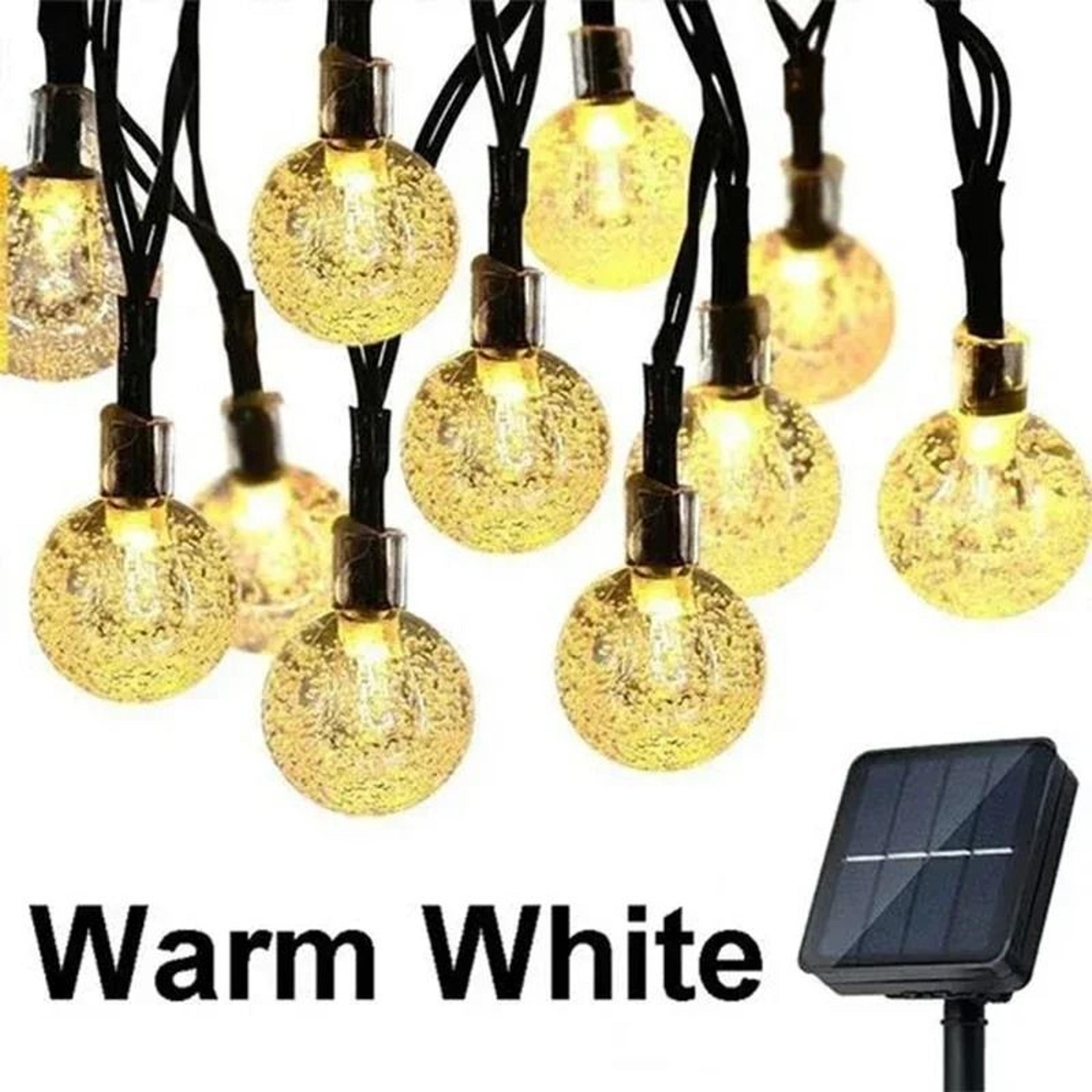 200LED Solar Outdoor Crystal Fairy String Lights 8 Modes Waterproof Patio Decor 7
