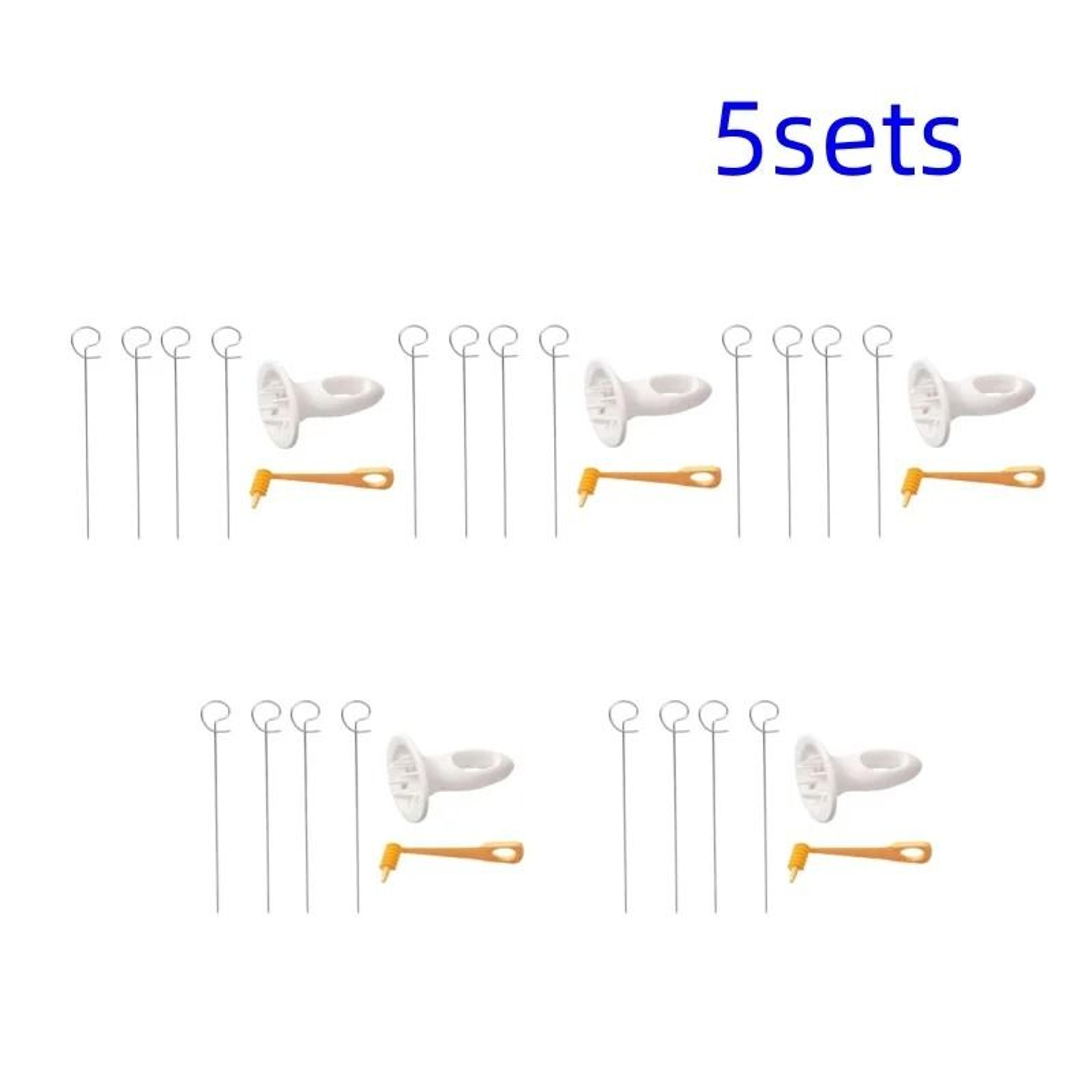 Portable Spiral Potato Cutter Skewers Set  Tornado Chips Maker For BBQ  Camping 9