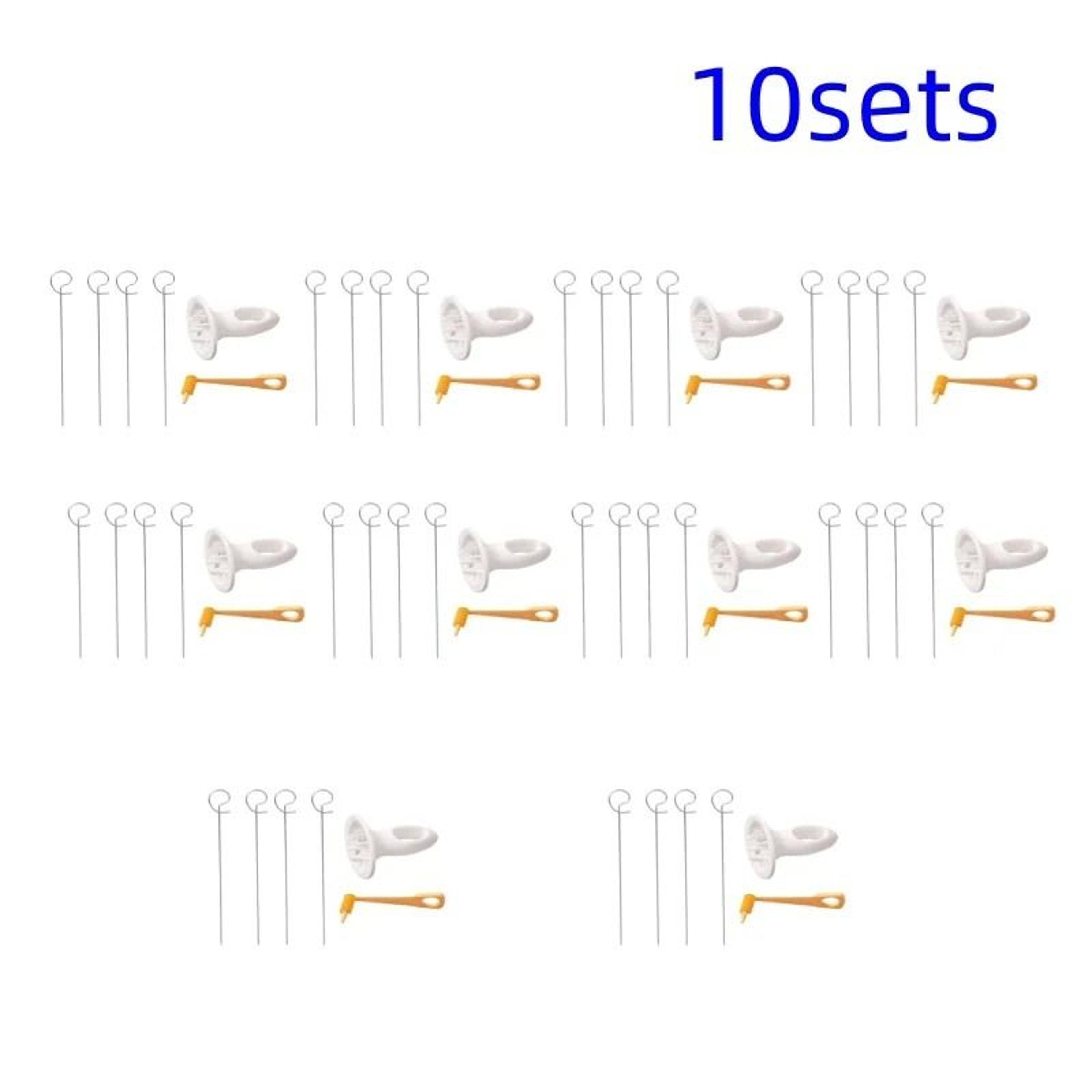 Portable Spiral Potato Cutter Skewers Set  Tornado Chips Maker For BBQ  Camping 11