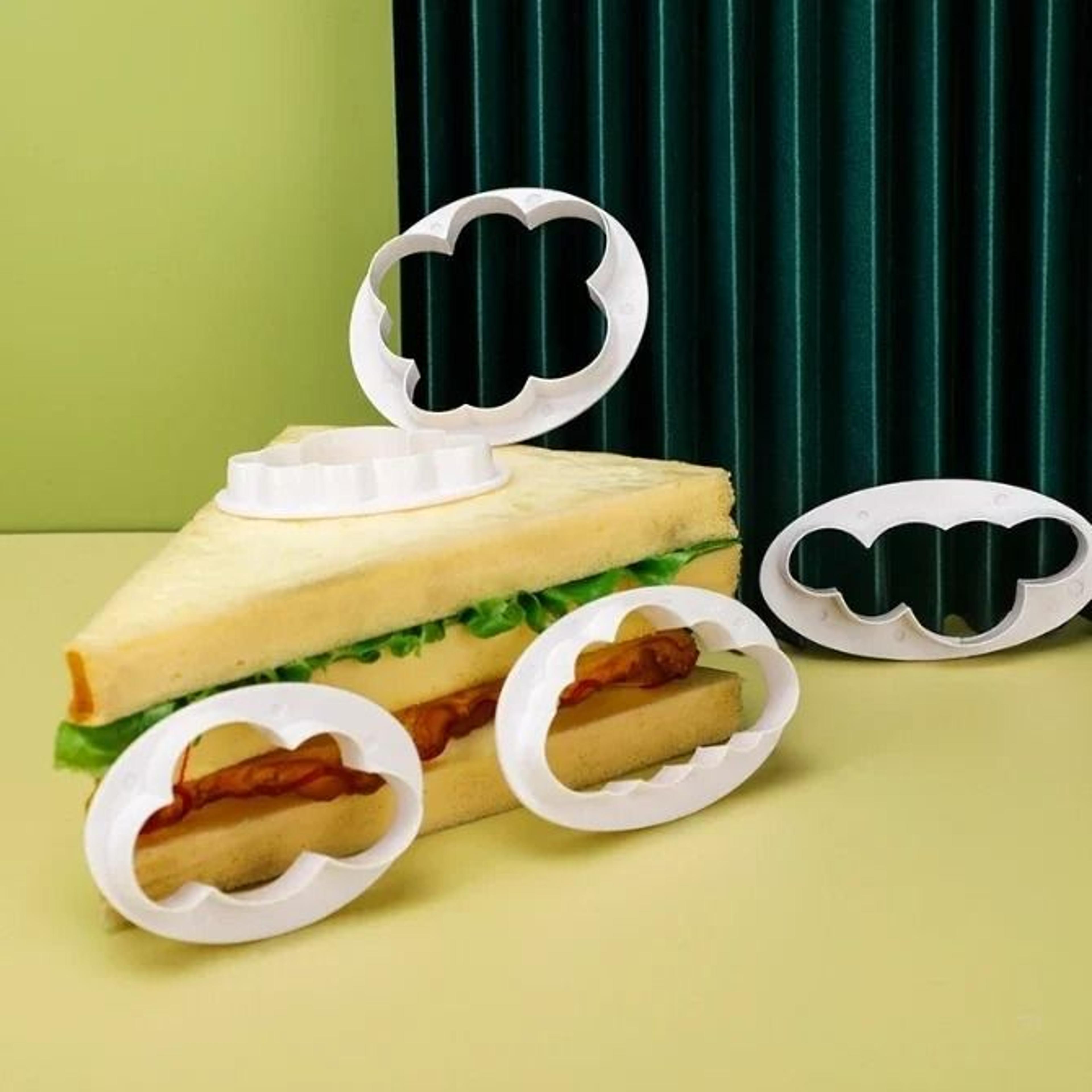 5Piece Cloud Fondant Cookie Cutter Set Plastic Cake Decorating  Sugarcraft Molds 1