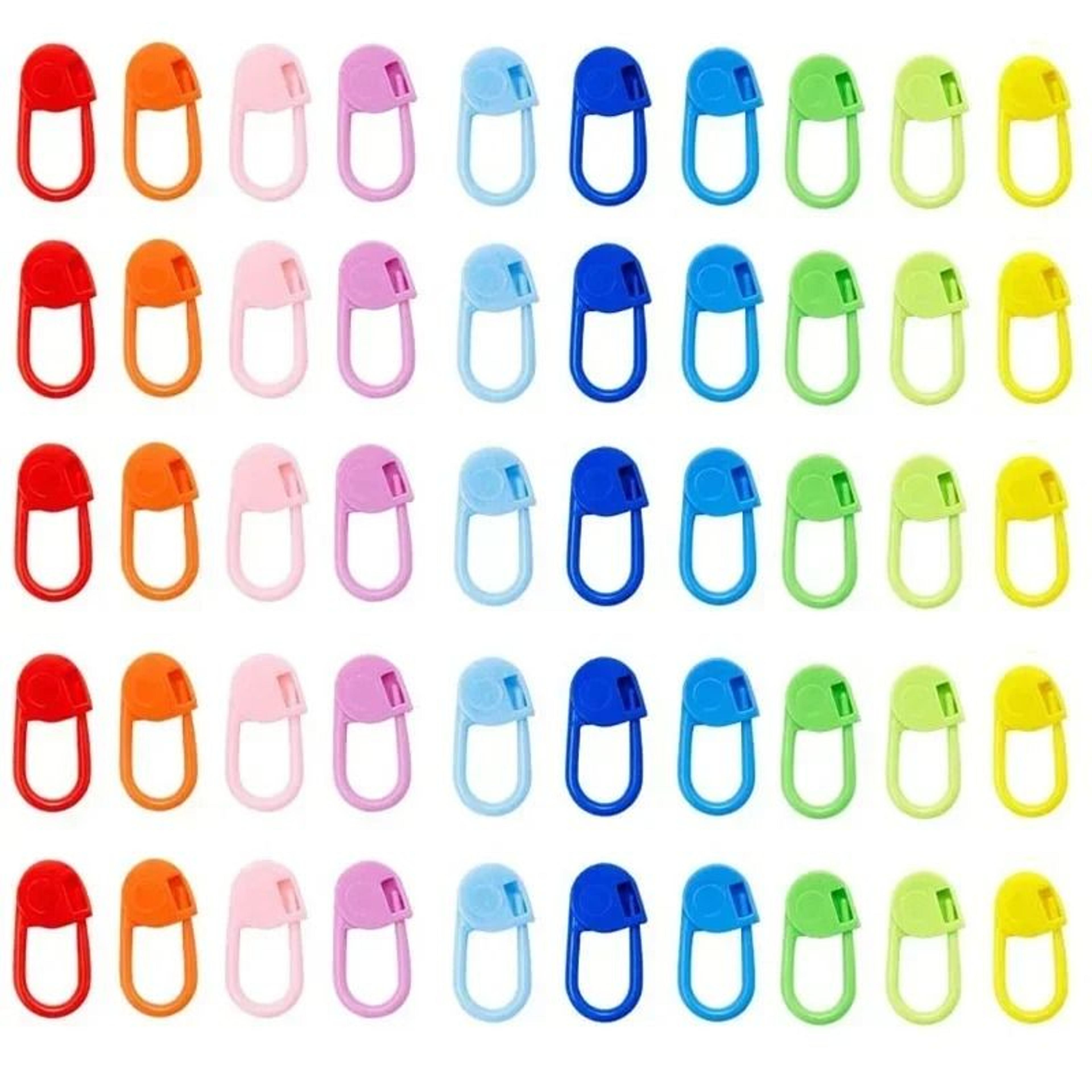 50500 Pack Mixed Color Plastic Locking Stitch Markers For Crochet  Knitting 4