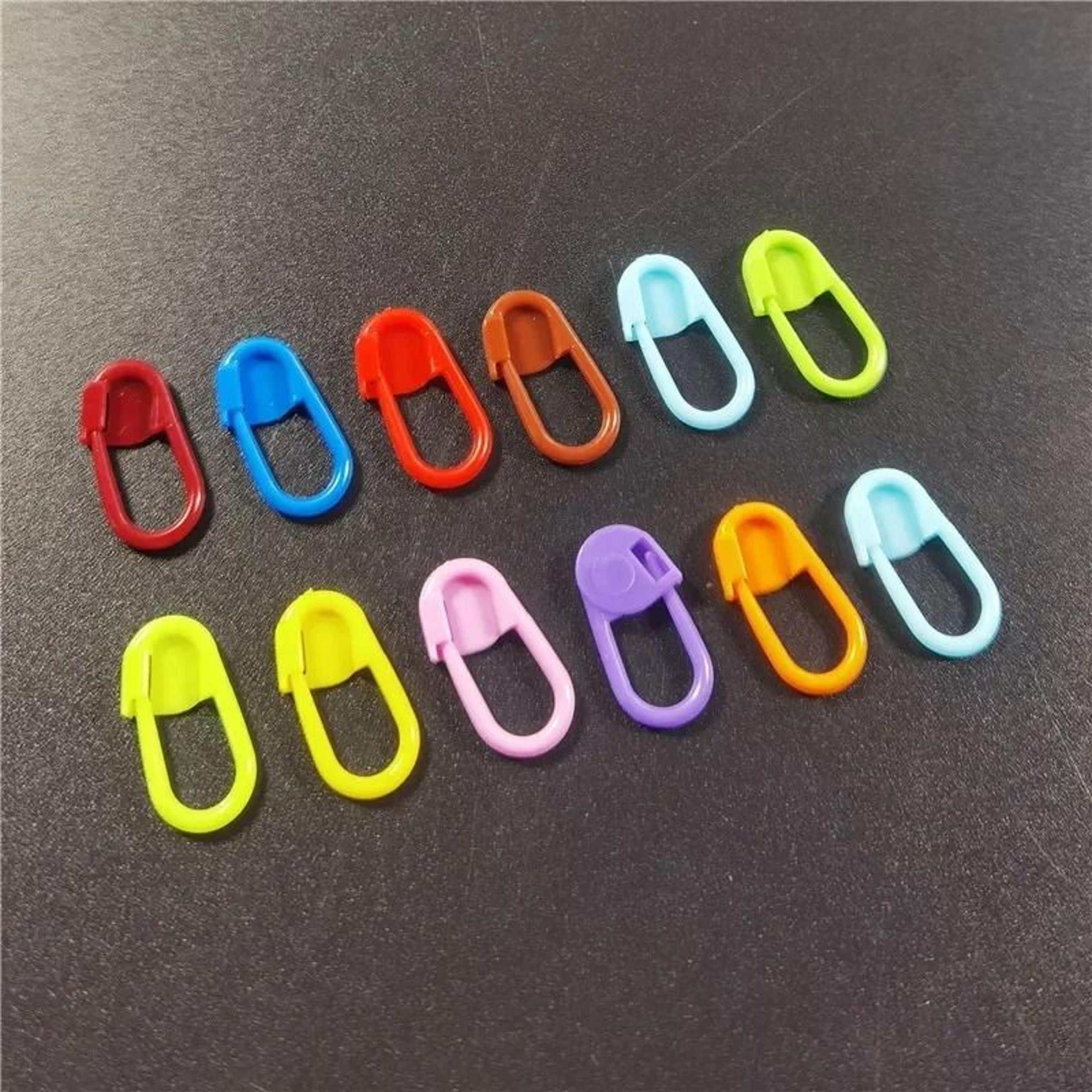 50500 Pack Mixed Color Plastic Locking Stitch Markers For Crochet  Knitting 2