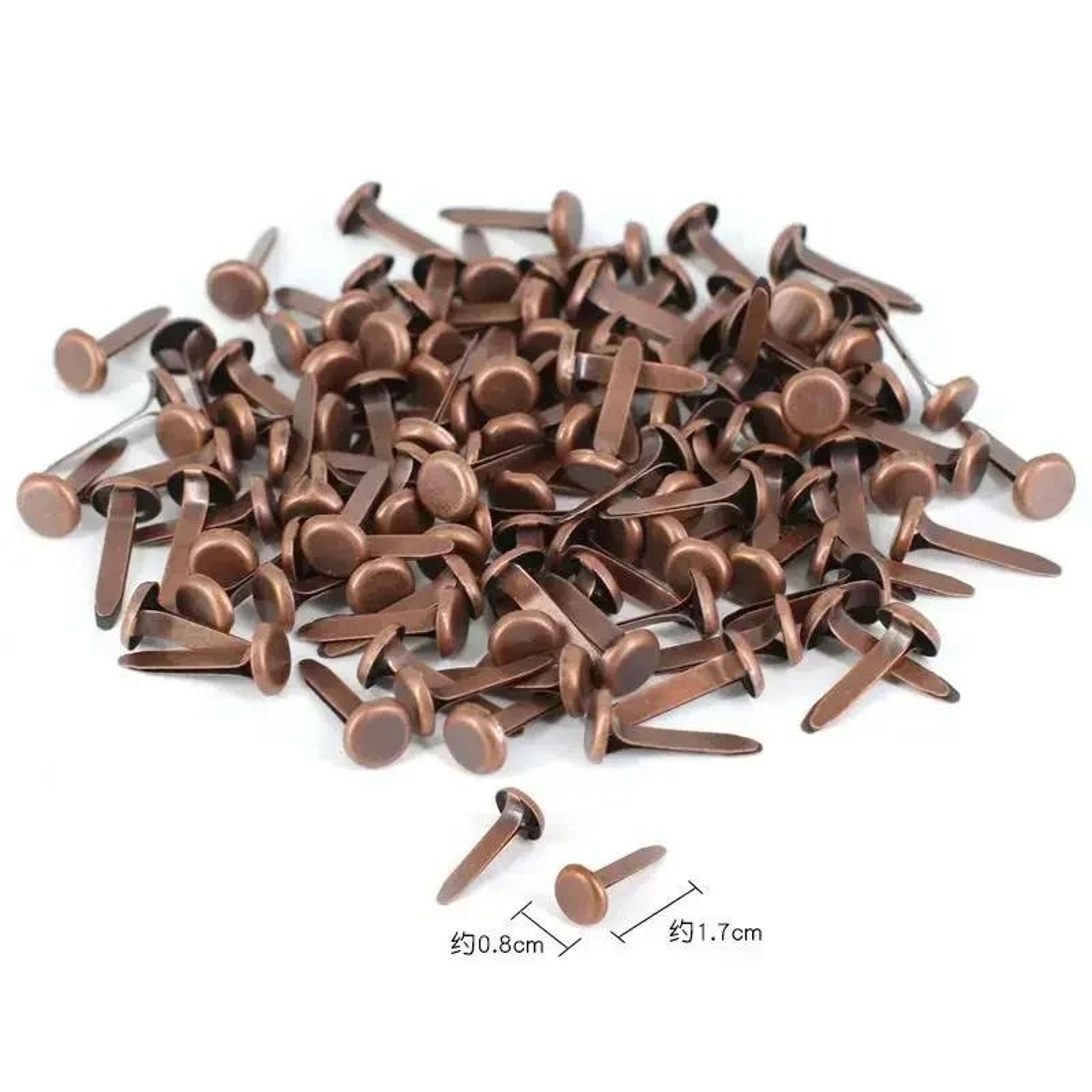 Mixed Pattern Round Metal Brads For DIY Scrapbooking Crafts  Paper Embellishments 9