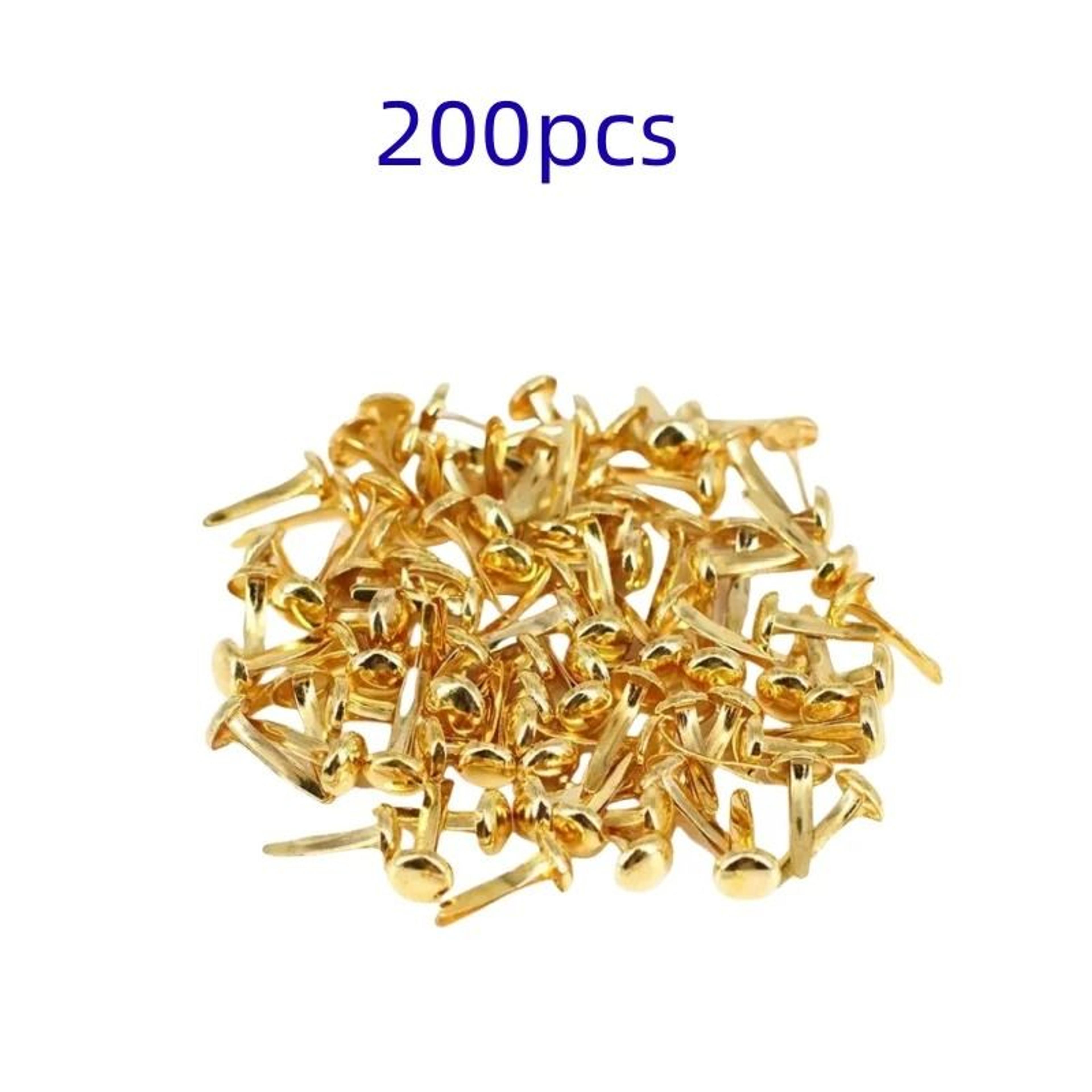 Mixed Pattern Round Metal Brads For DIY Scrapbooking Crafts  Paper Embellishments 22