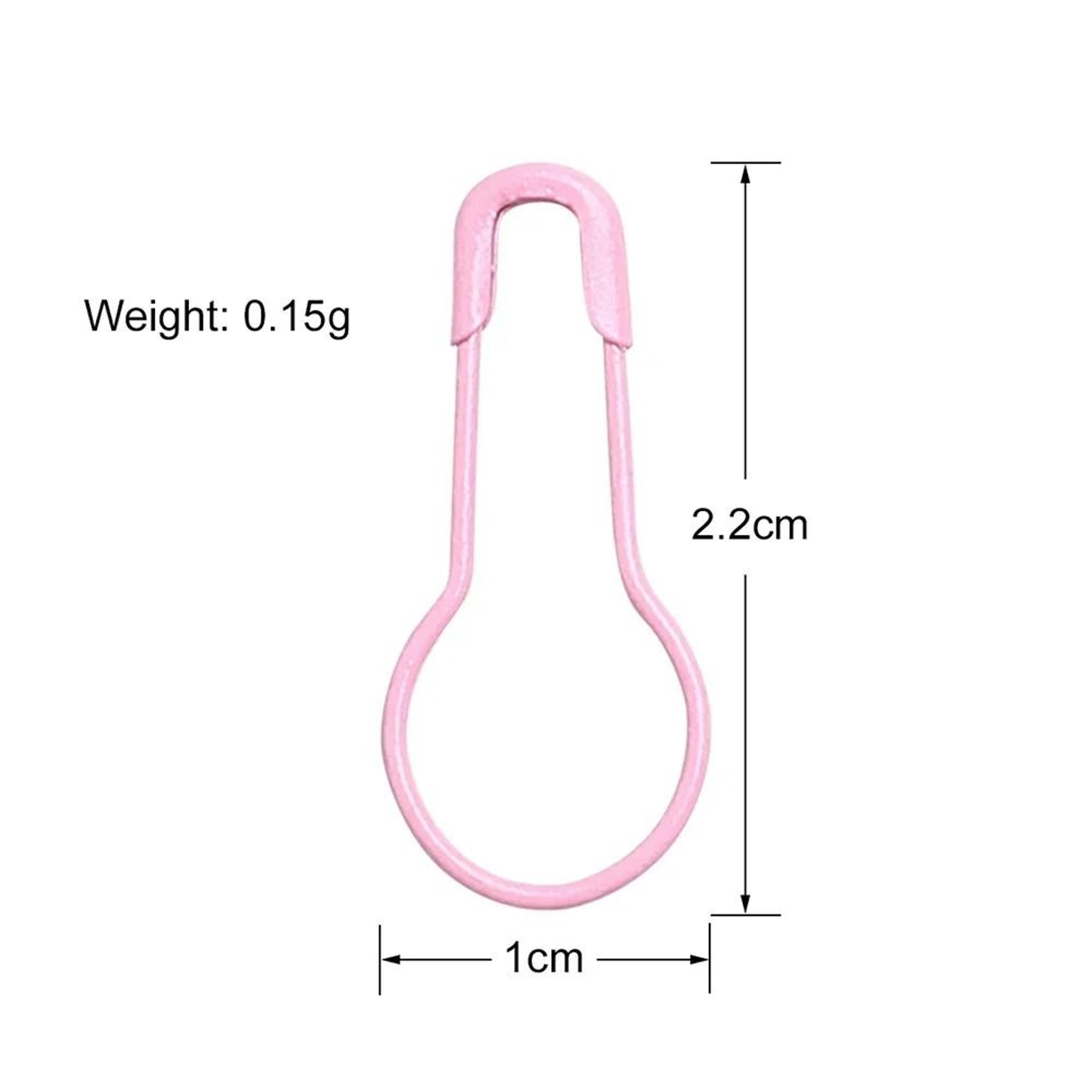 Creative Mix Color Gourd Shape Safety Metal Pins  Knitting Marker Tag Clips 2