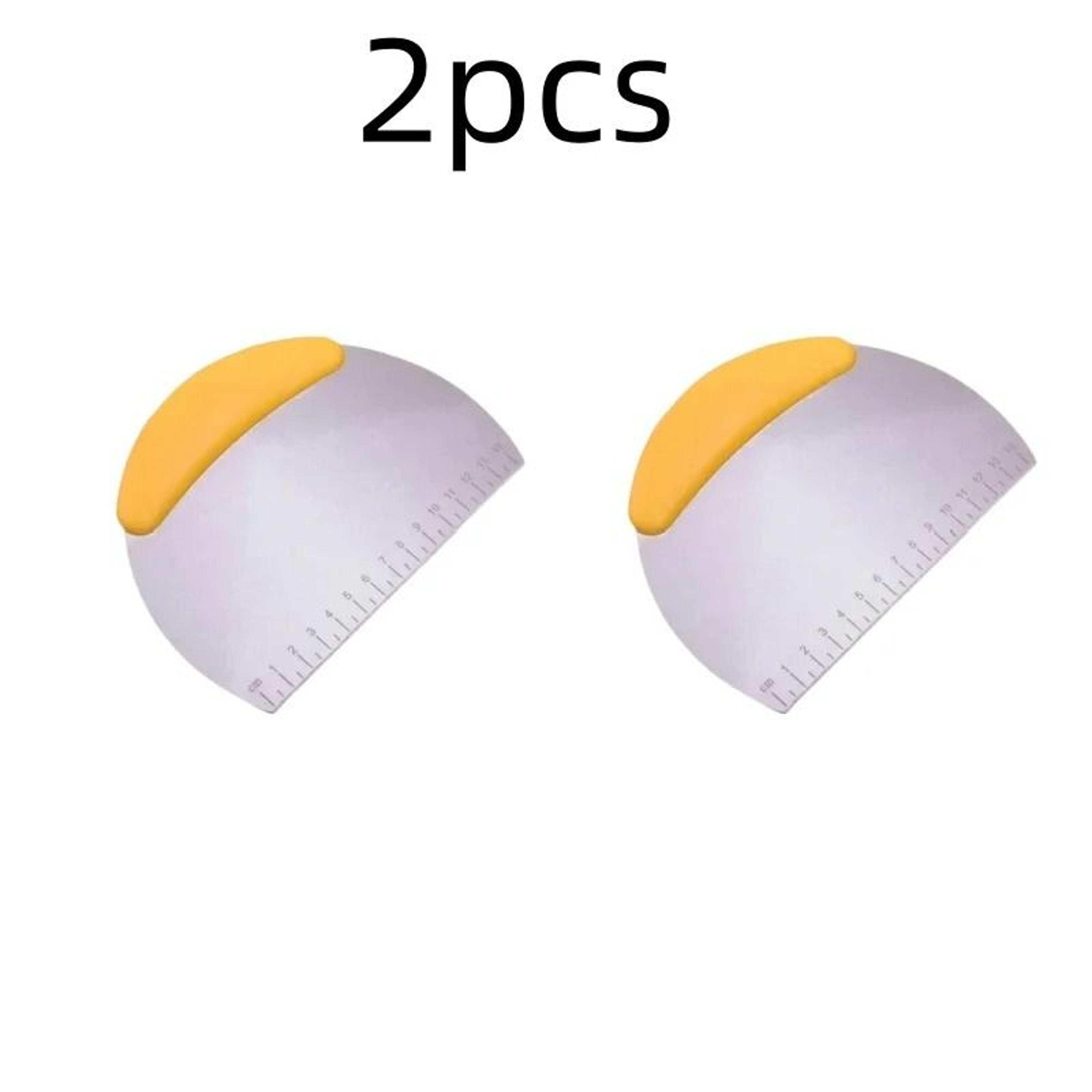 Stainless Steel Pastry Cutter  Bench Dough Scraper Chopper With Measuring Scale 13