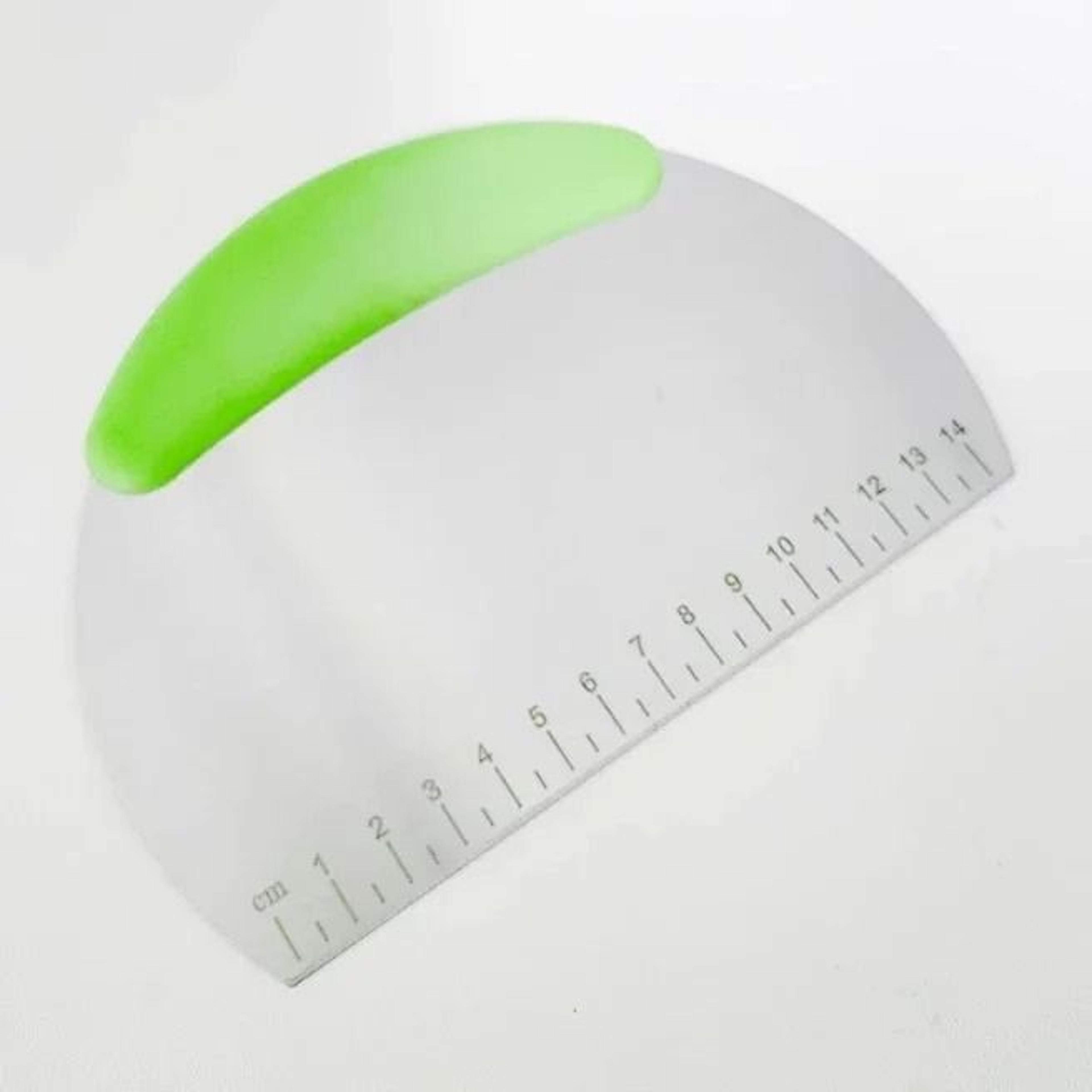 Stainless Steel Pastry Cutter  Bench Dough Scraper Chopper With Measuring Scale 1