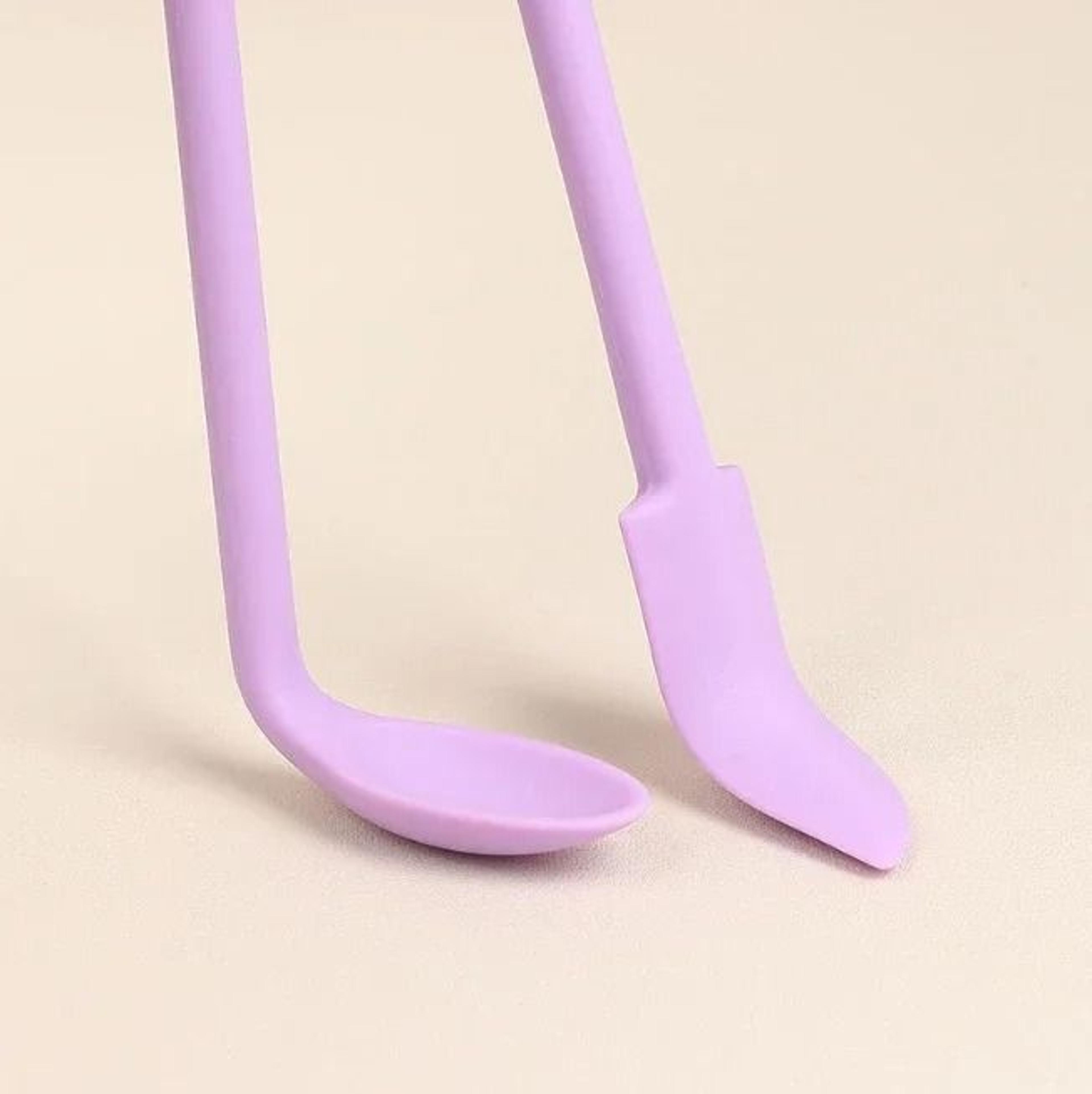 3Piece DualEnded Silicone Jar Spatula  Spoon Scraper Set 5