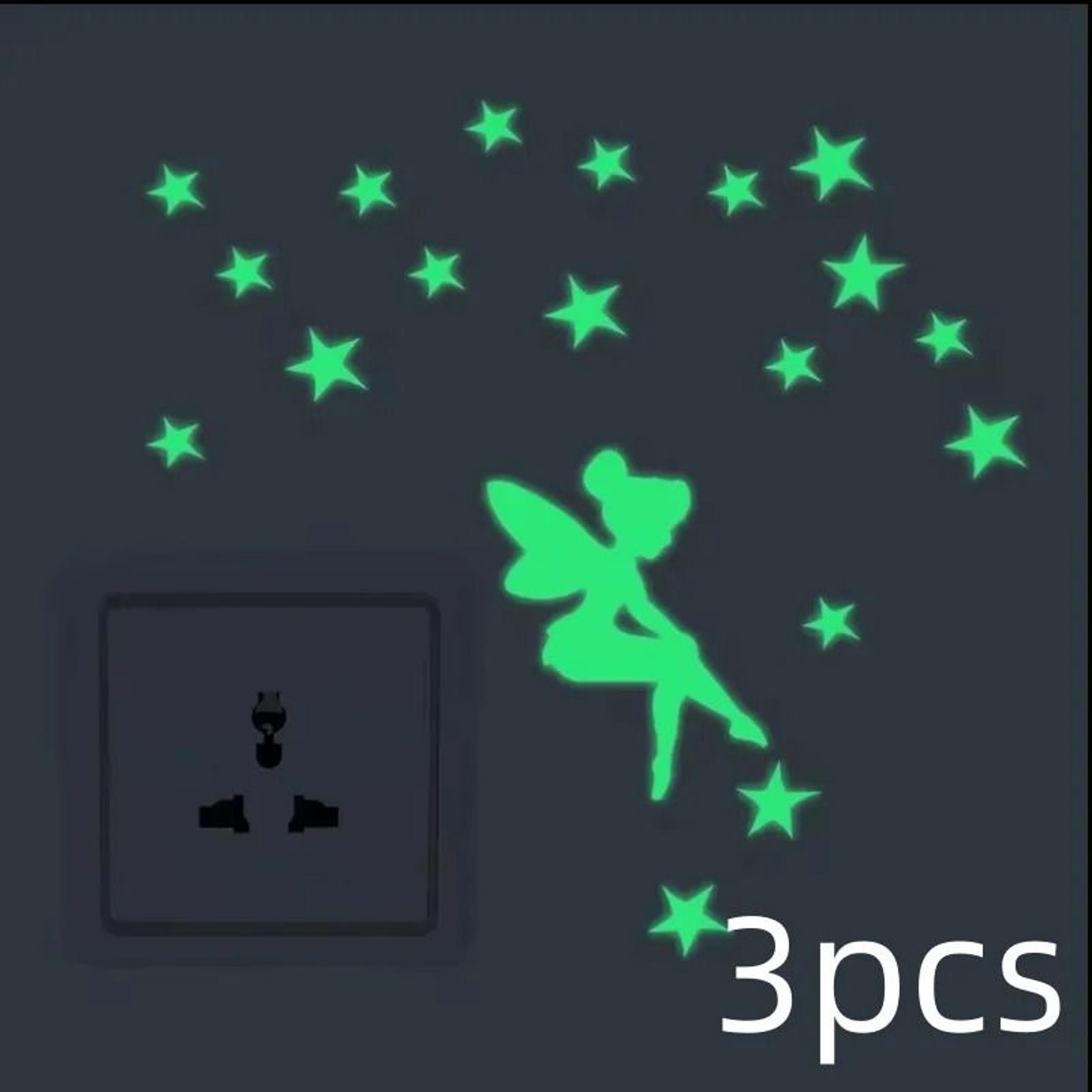 Luminous GlowintheDark Light Switch Stickers  Wall Decor For Kids Room 29