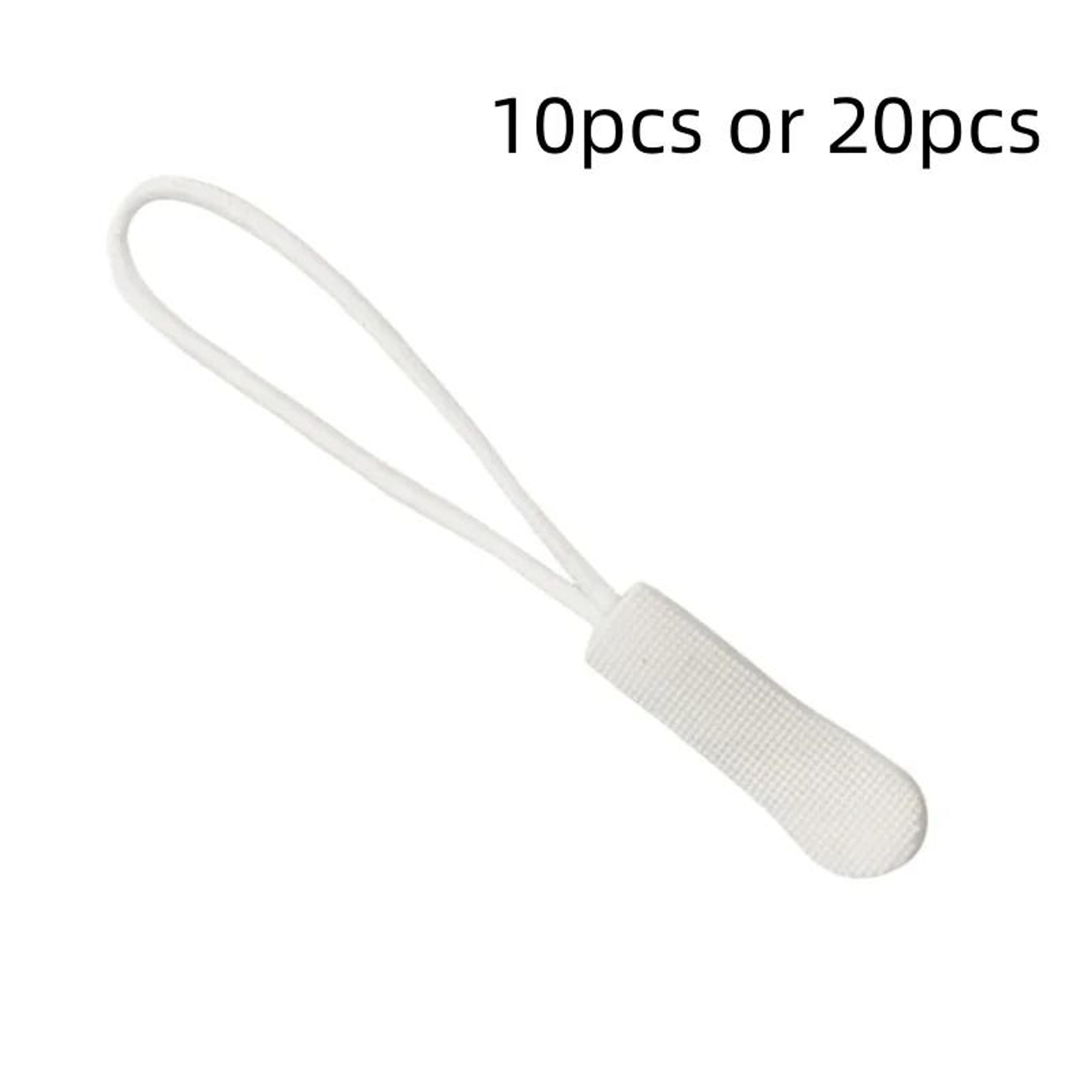 1020Piece Zipper Pull Replacement Cord Tabs  Broken Zip Fixer Clips 14