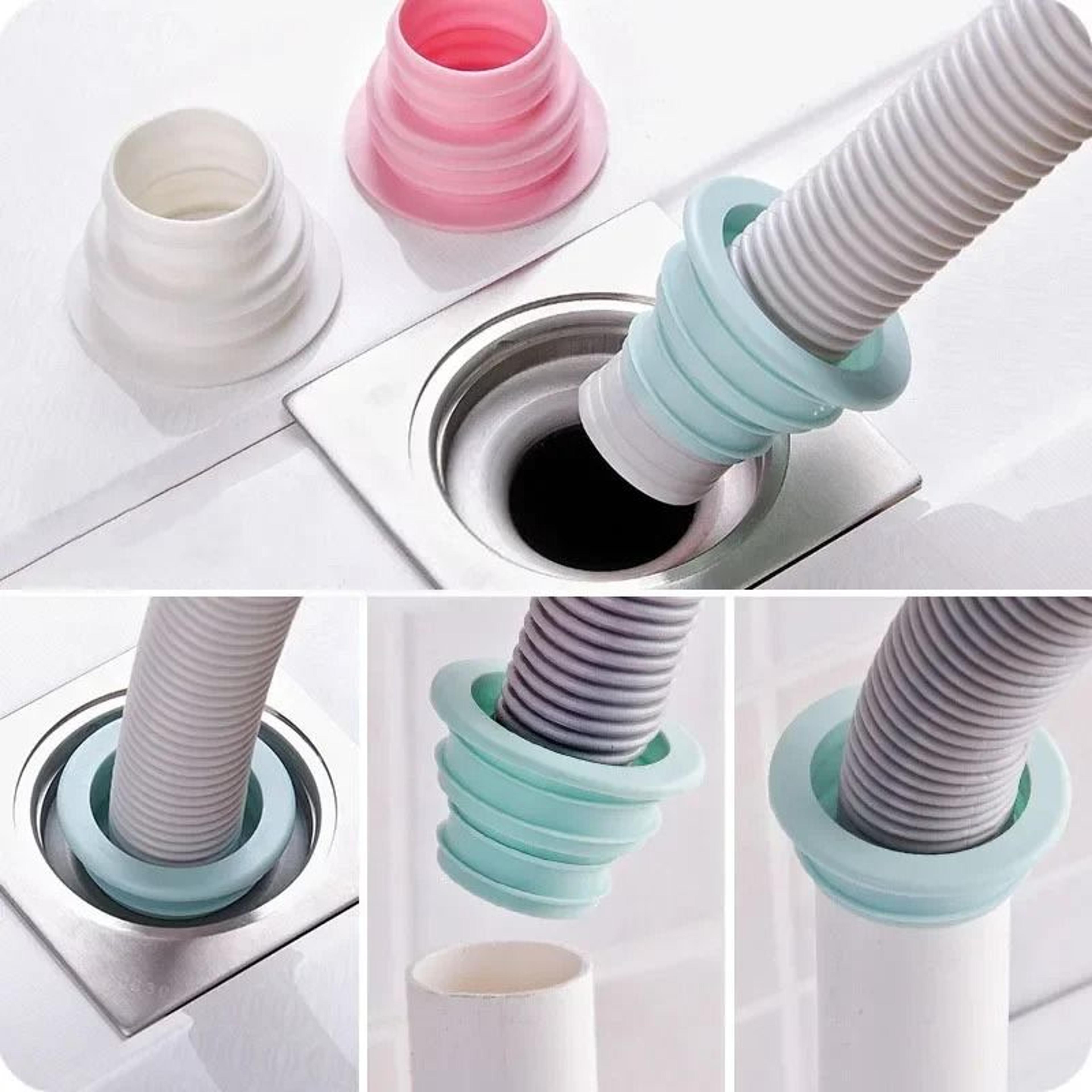 Plastic Deodorant Washing Machine Sewer Pipe Sealing Plug  AntiOdor Adapter 0