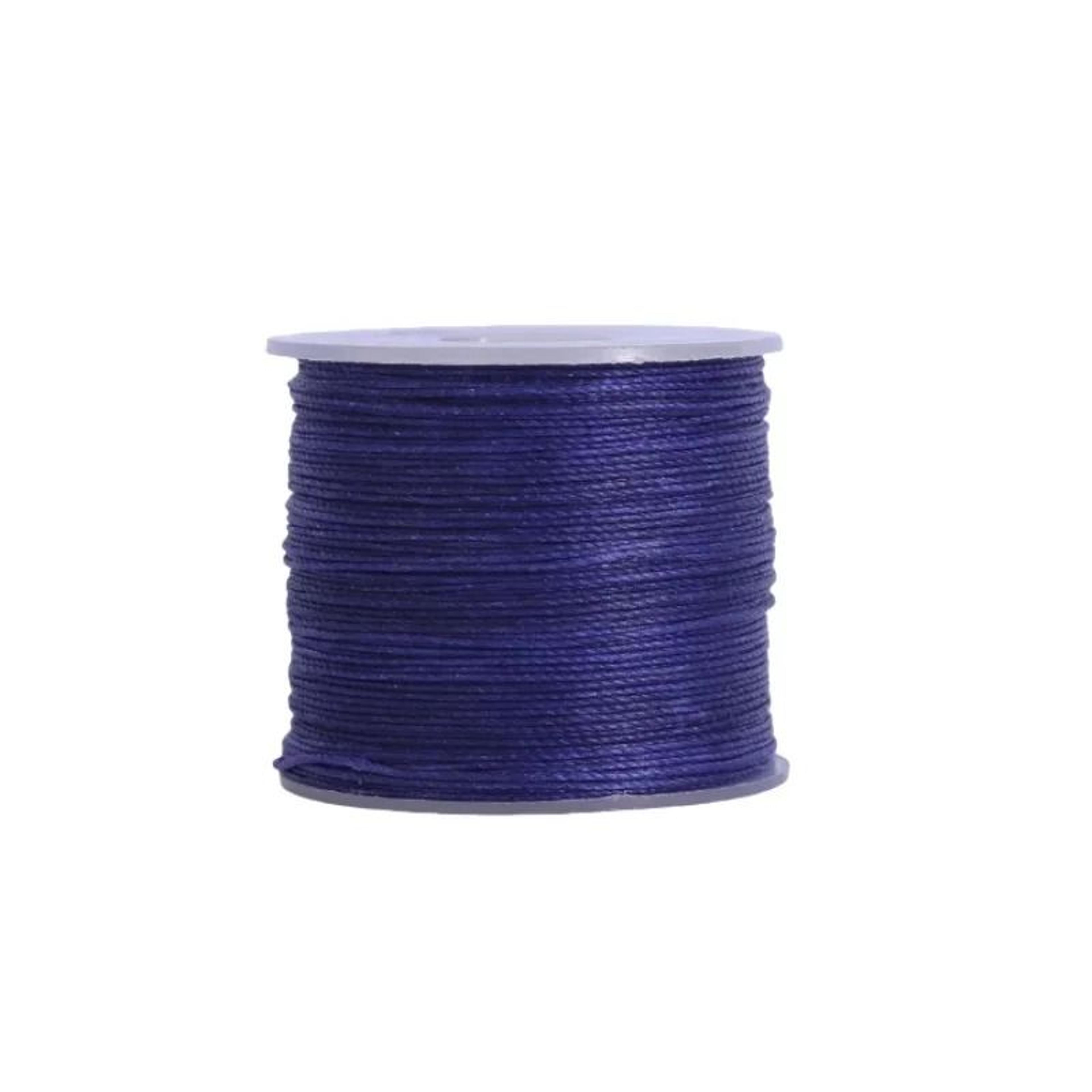 20M Flat Waxed Leather Sewing Thread 06mm For DIY Leathercraft  Hand Stitching 4