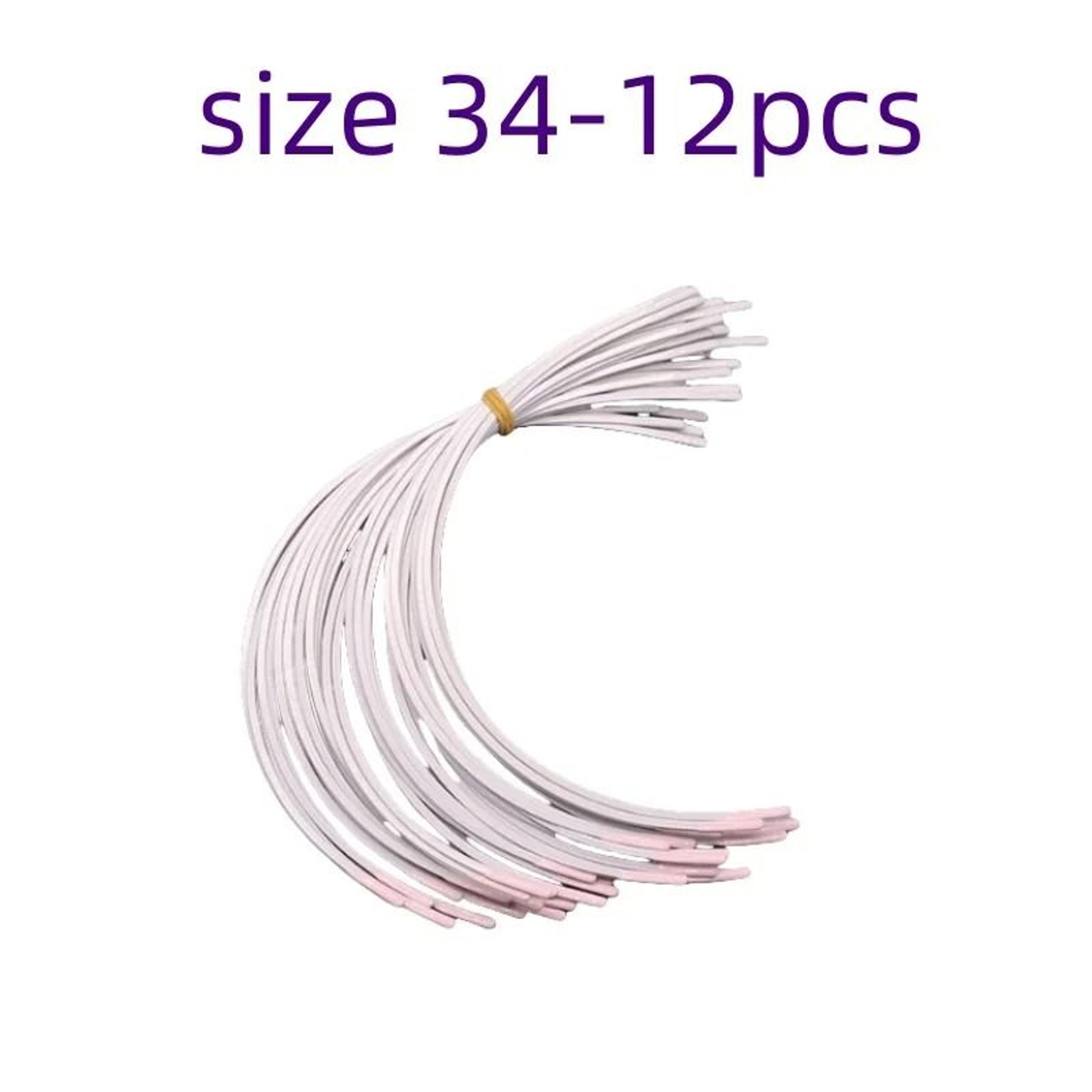 White Shaping Lacquer Metal Underwires For Bra Making  Lingerie Sewing Supplies 8