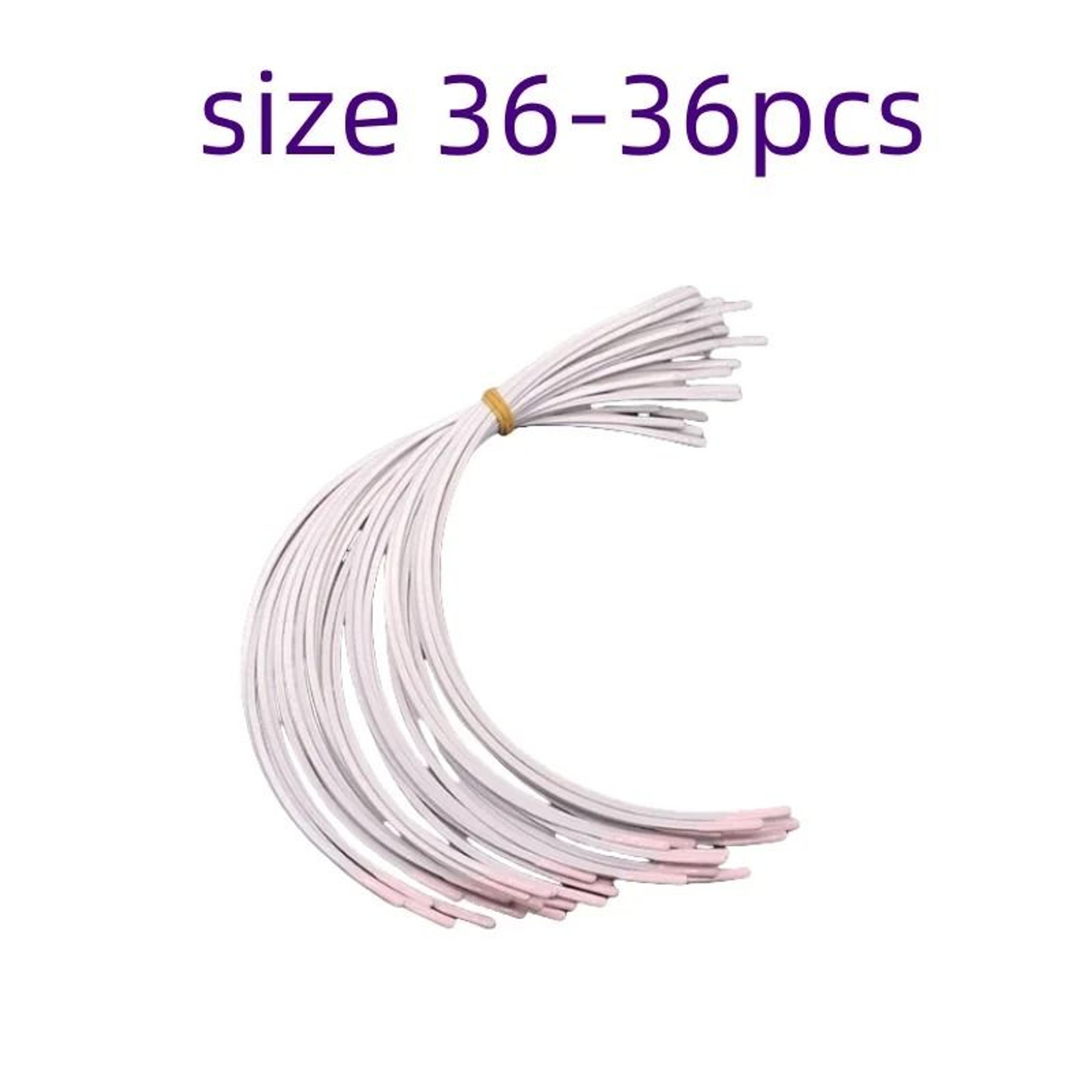 White Shaping Lacquer Metal Underwires For Bra Making  Lingerie Sewing Supplies 18