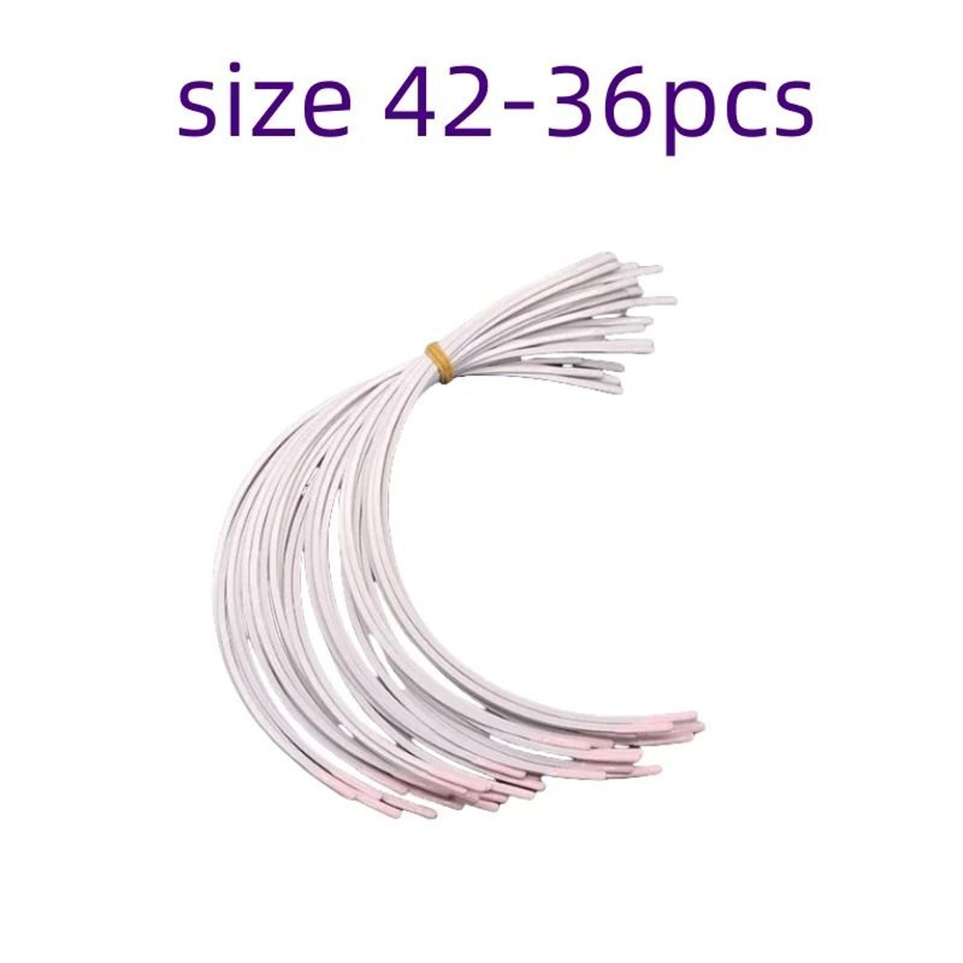 White Shaping Lacquer Metal Underwires For Bra Making  Lingerie Sewing Supplies 22