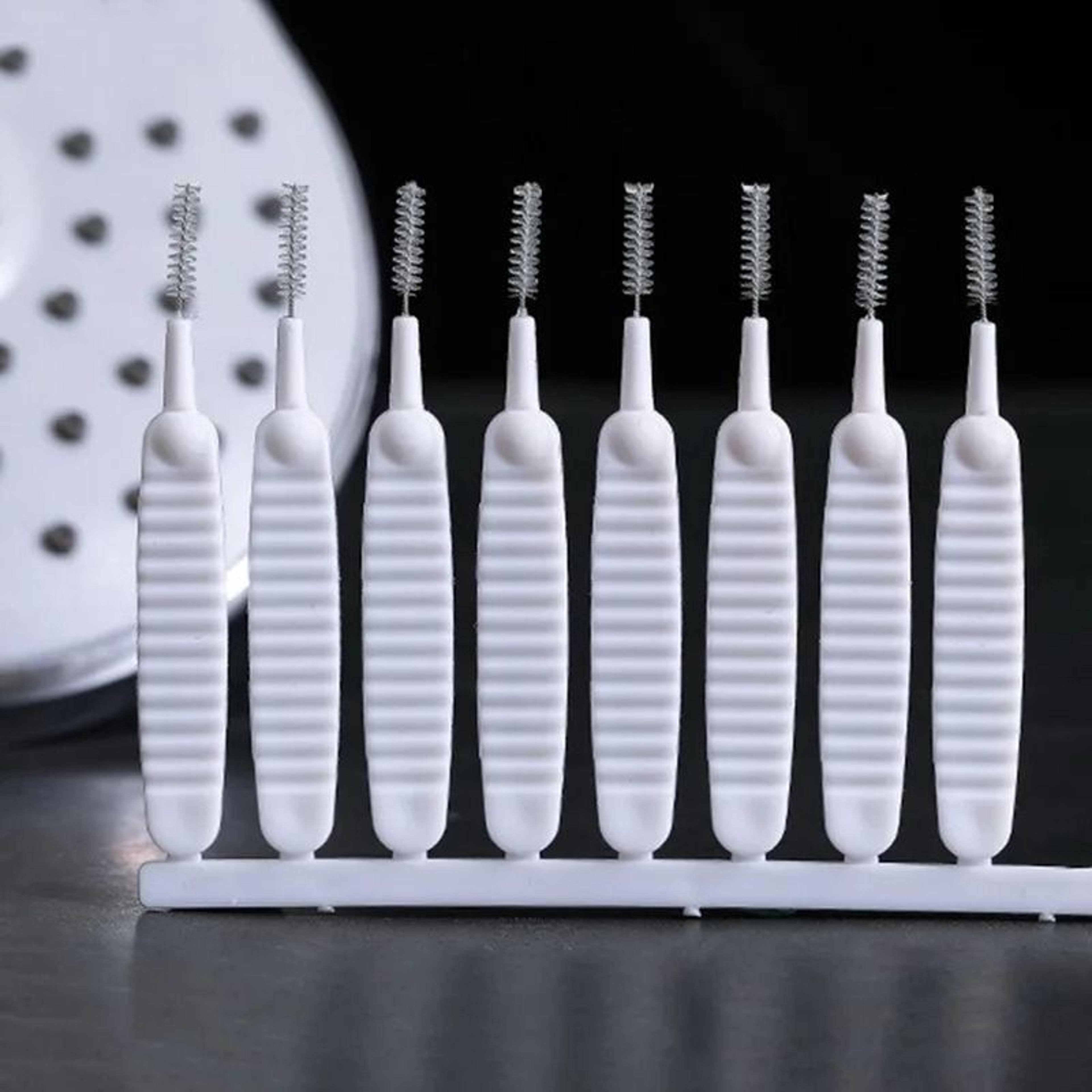 Micro Nylon Shower Head Cleaning Brush  AntiBlocking Nozzle Hole Cleaner 5