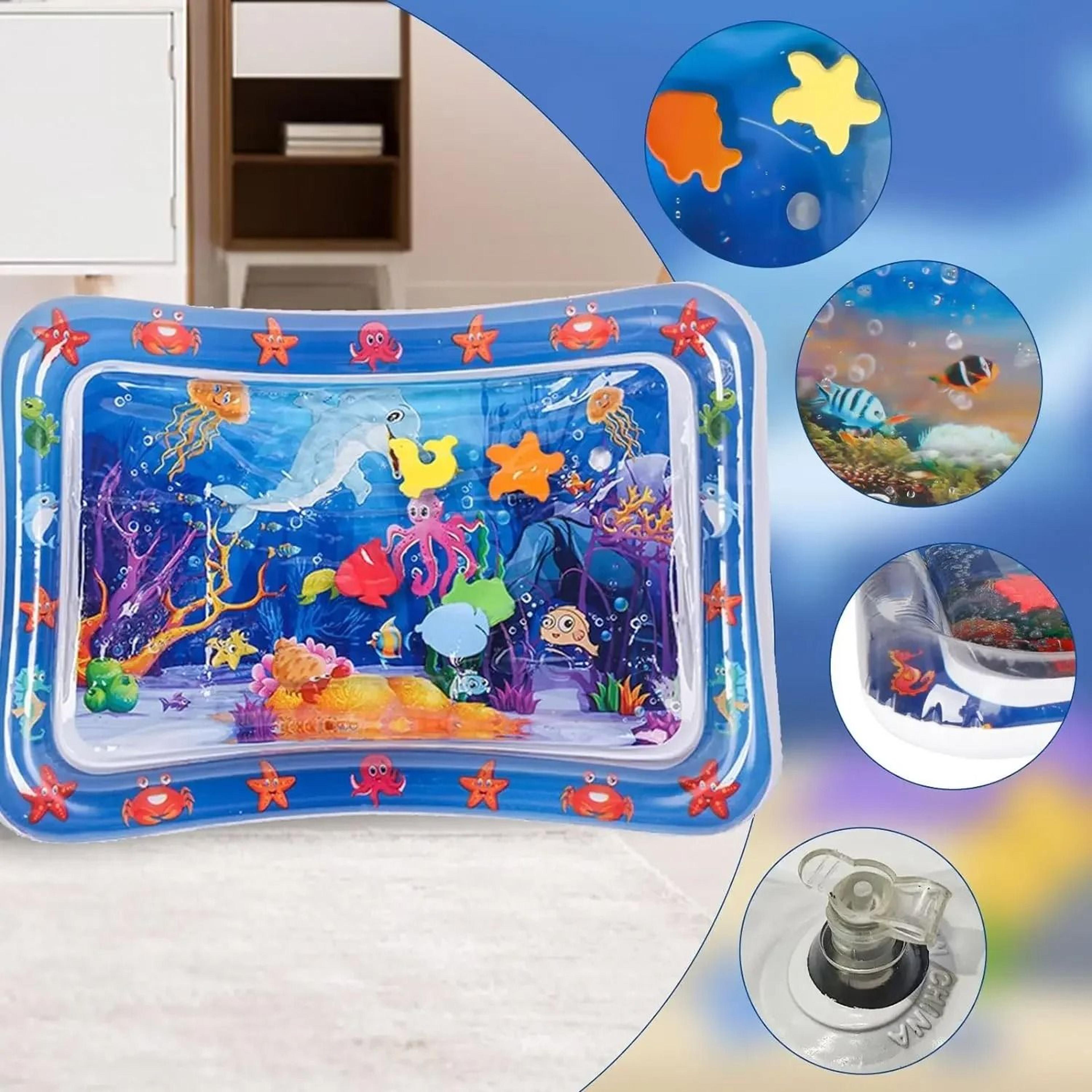 Thickened Inflatable Water Sensory Play Mat For Cats  Dogs With Ocean Theme 2