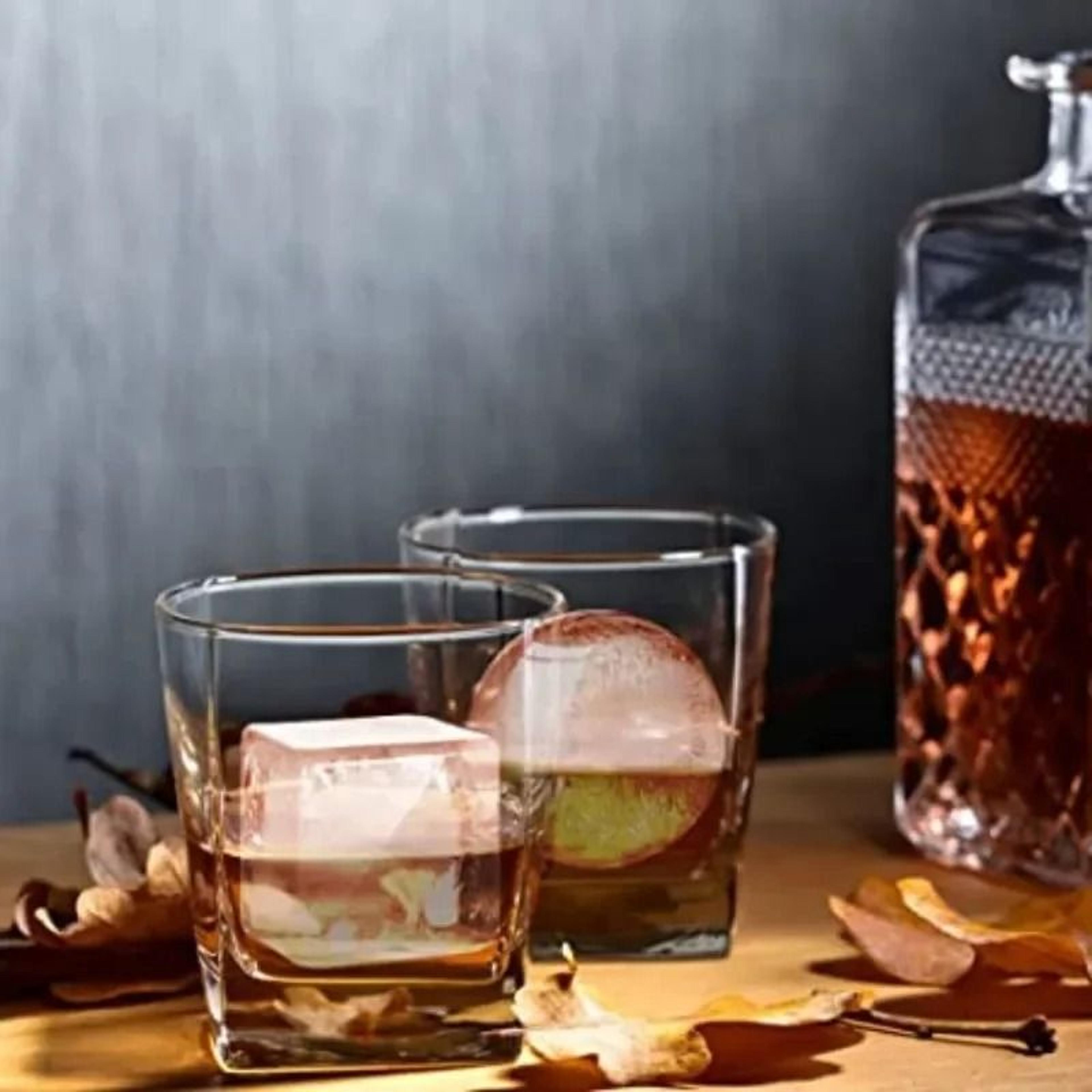 MultiGrid Silicone Ice Cube  Spherical Ice Ball Molds For Whiskey  Cocktails 3