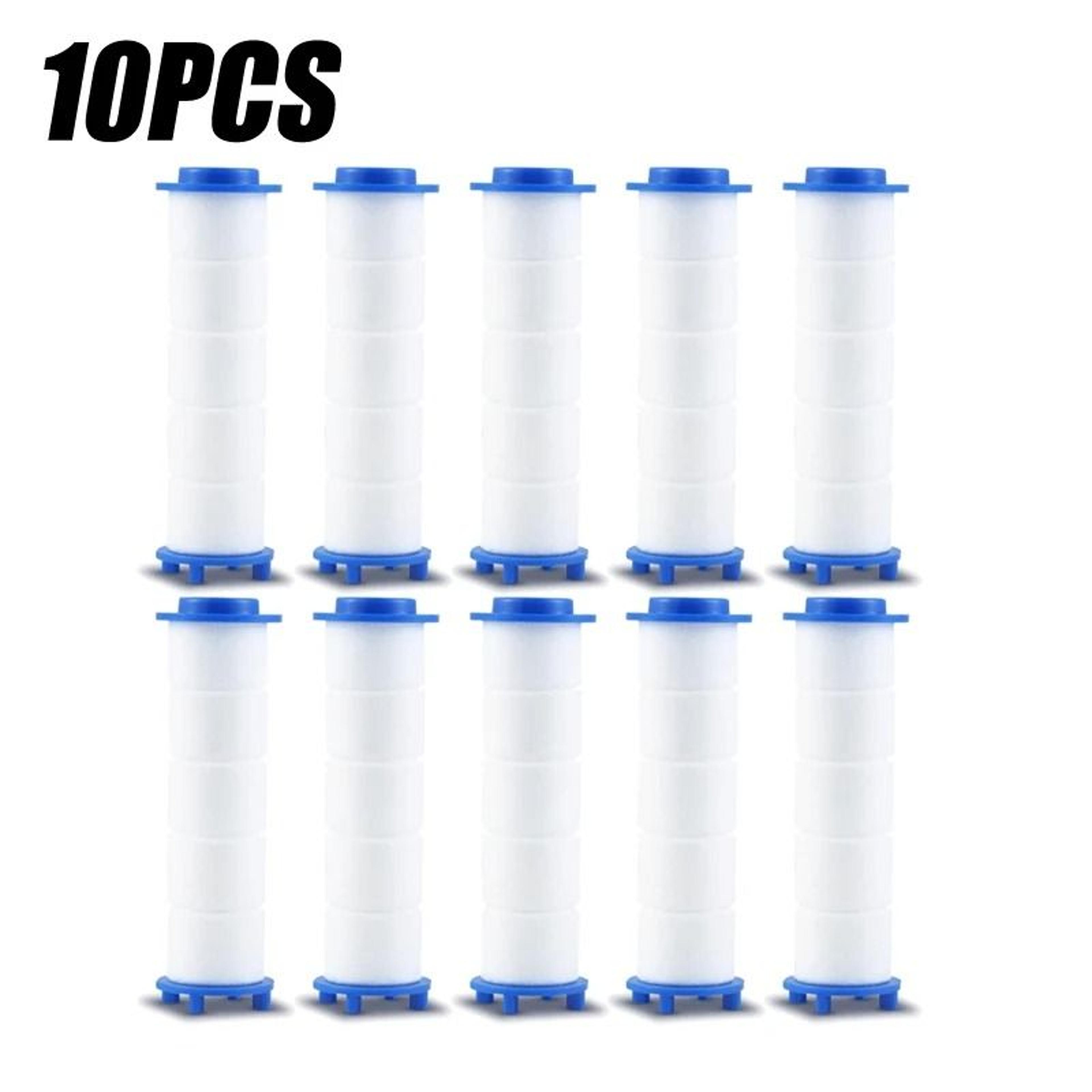 50PCS Shower Head Filter Replacements  Hard Water Purifying PP Cotton Cartridges 7