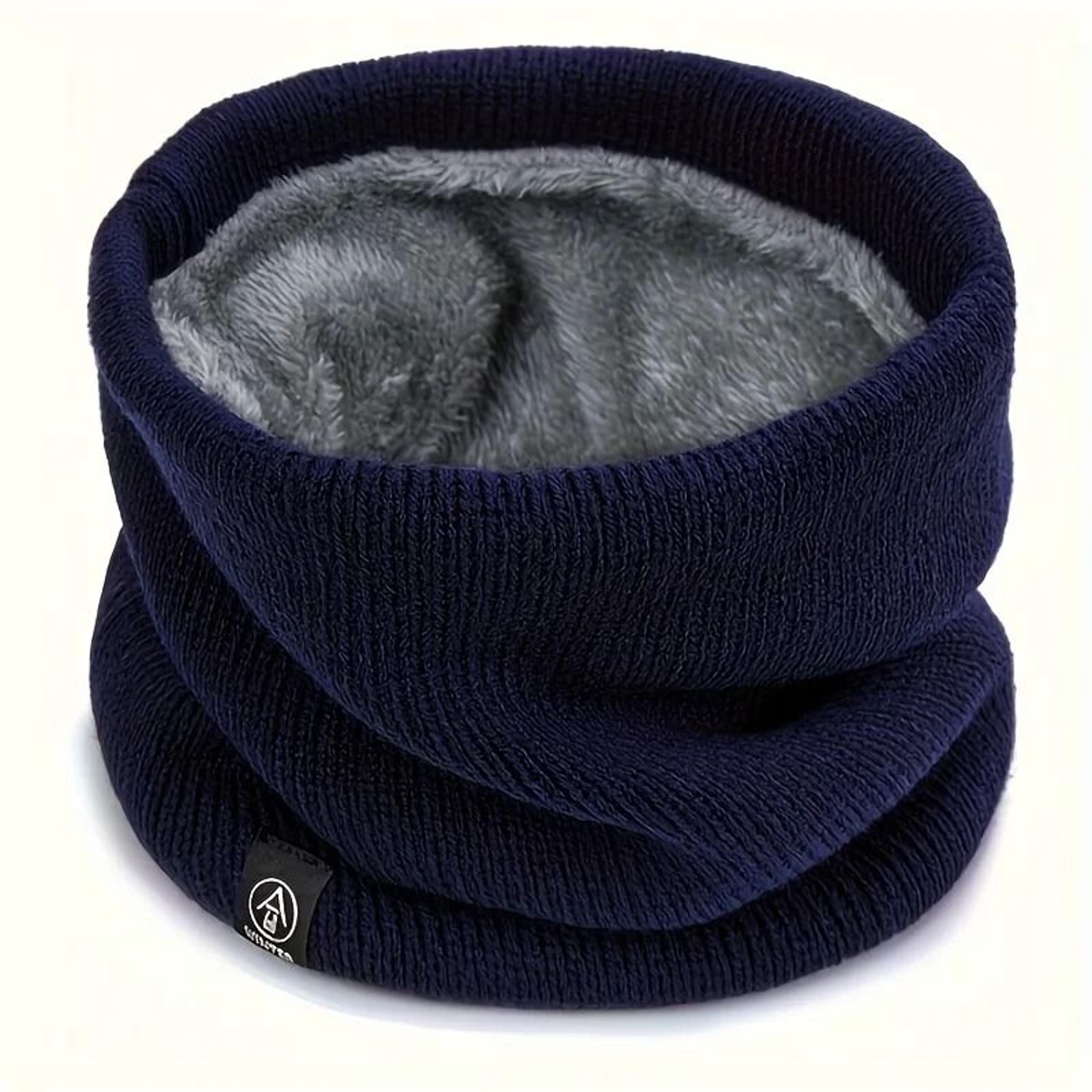 Winter FleeceLined Neck Warmer Scarf  Soft Windproof Thermal Gaiter For Men  Women 4