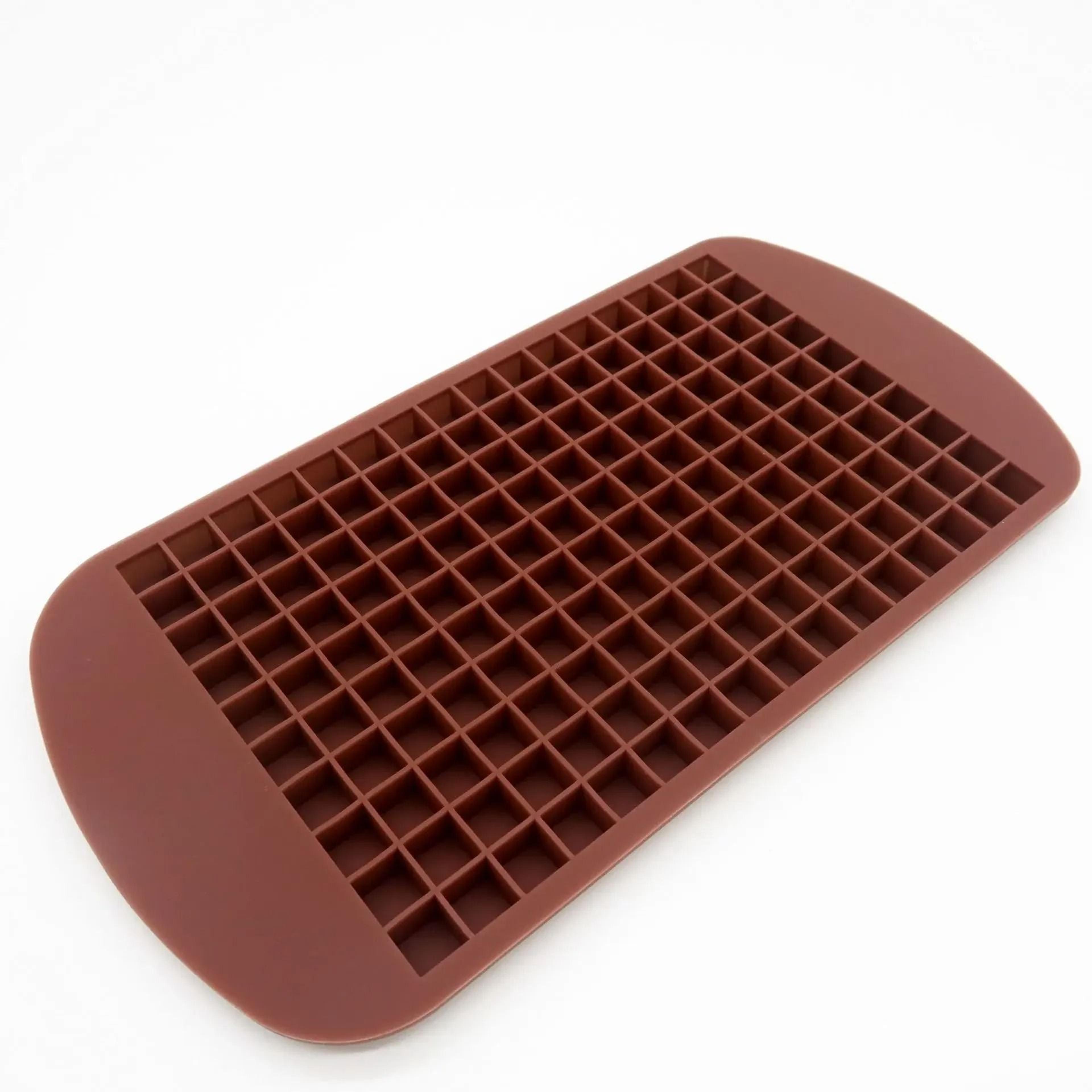 160Grid Mini Silicone Ice Cube Tray  Flexible Small Square Mold  Crushed Ice Maker 6