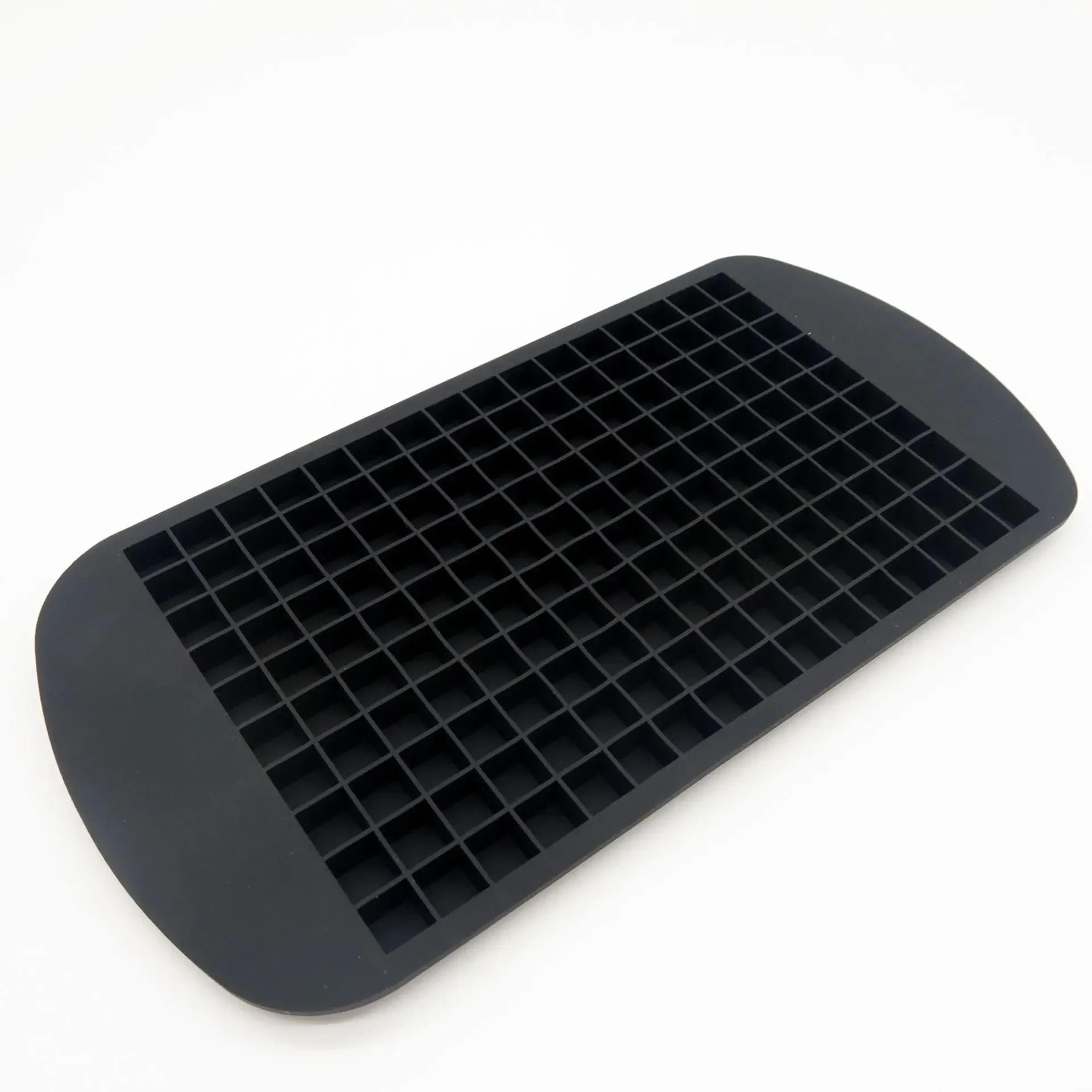 160Grid Mini Silicone Ice Cube Tray  Flexible Small Square Mold  Crushed Ice Maker 8
