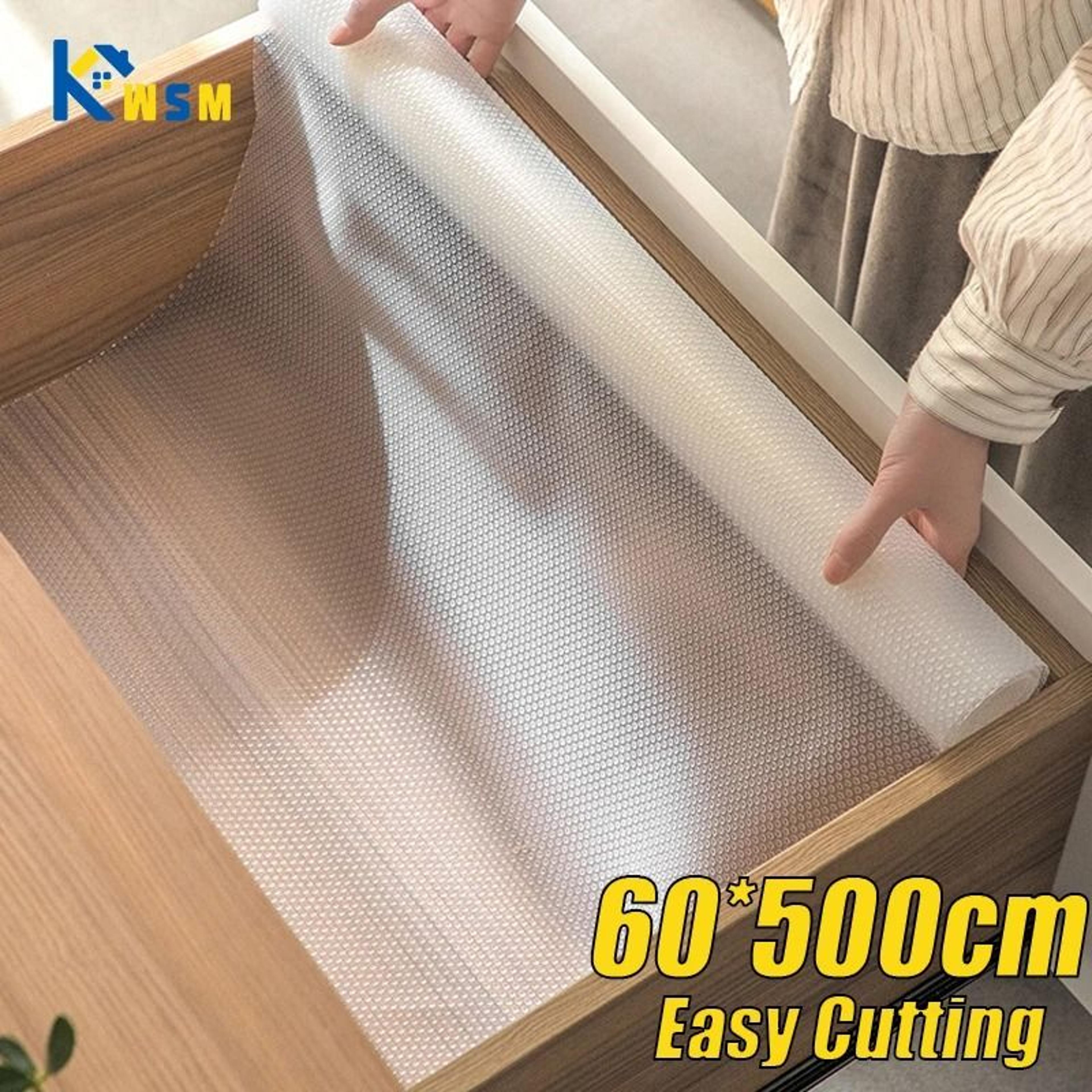 Reusable NonSlip Drawer Liners  Washable Dustproof  Waterproof Kitchen Cabinet Shelf Mats 0