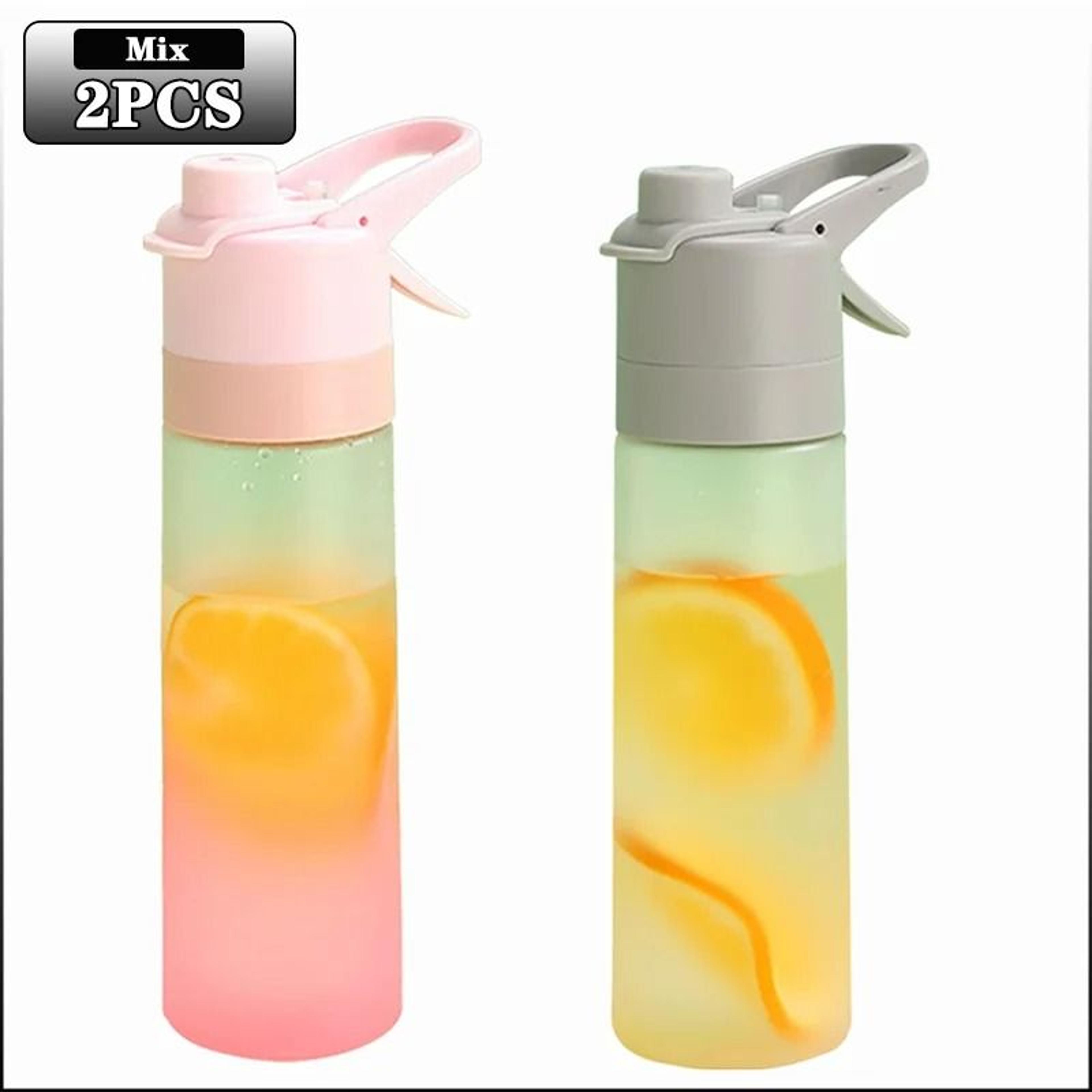 Large Capacity Gradient Spray Water Bottle 650 Ml 13
