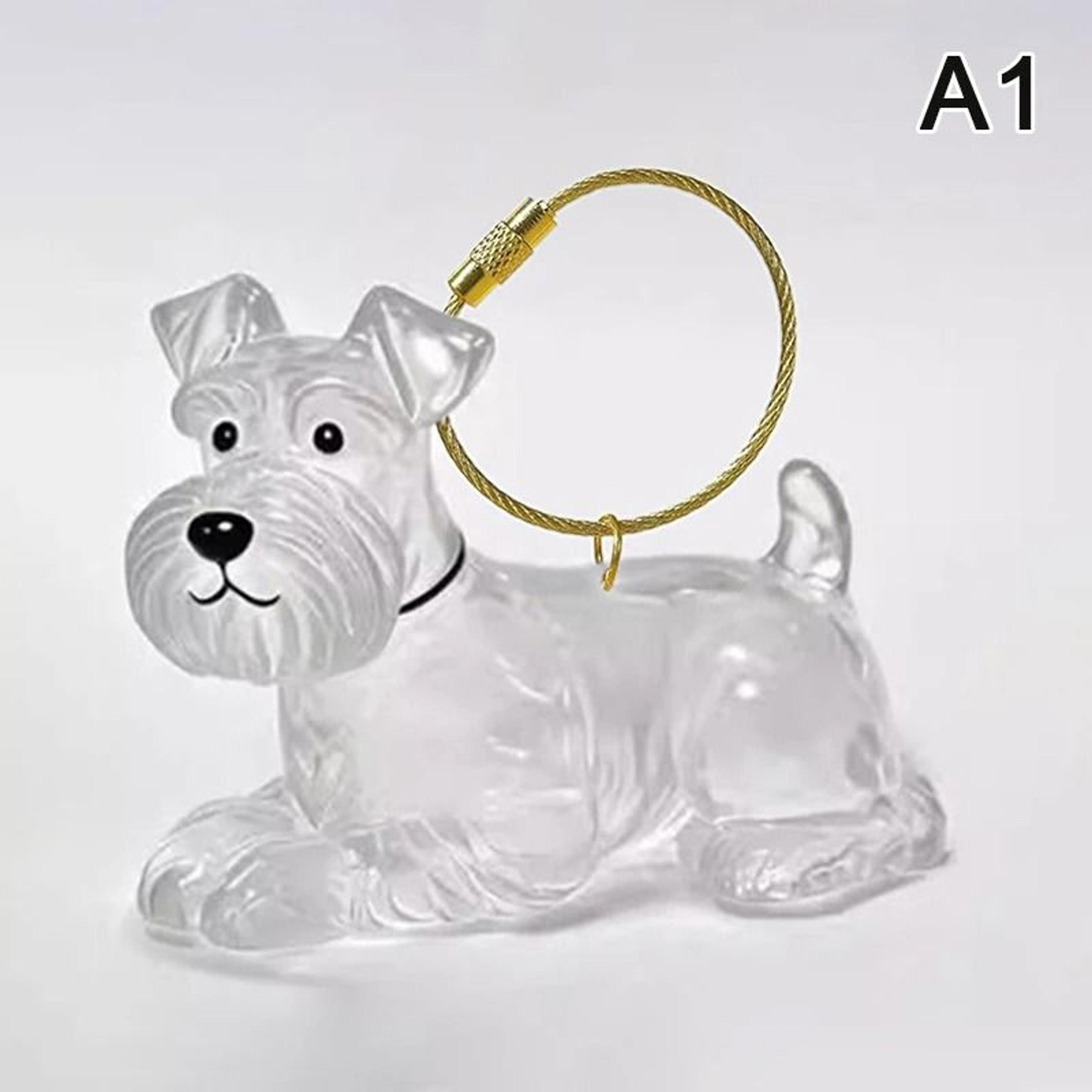 Dog Hair Storage Keychain Bottle  Pet Fur Memorial Capsule 7
