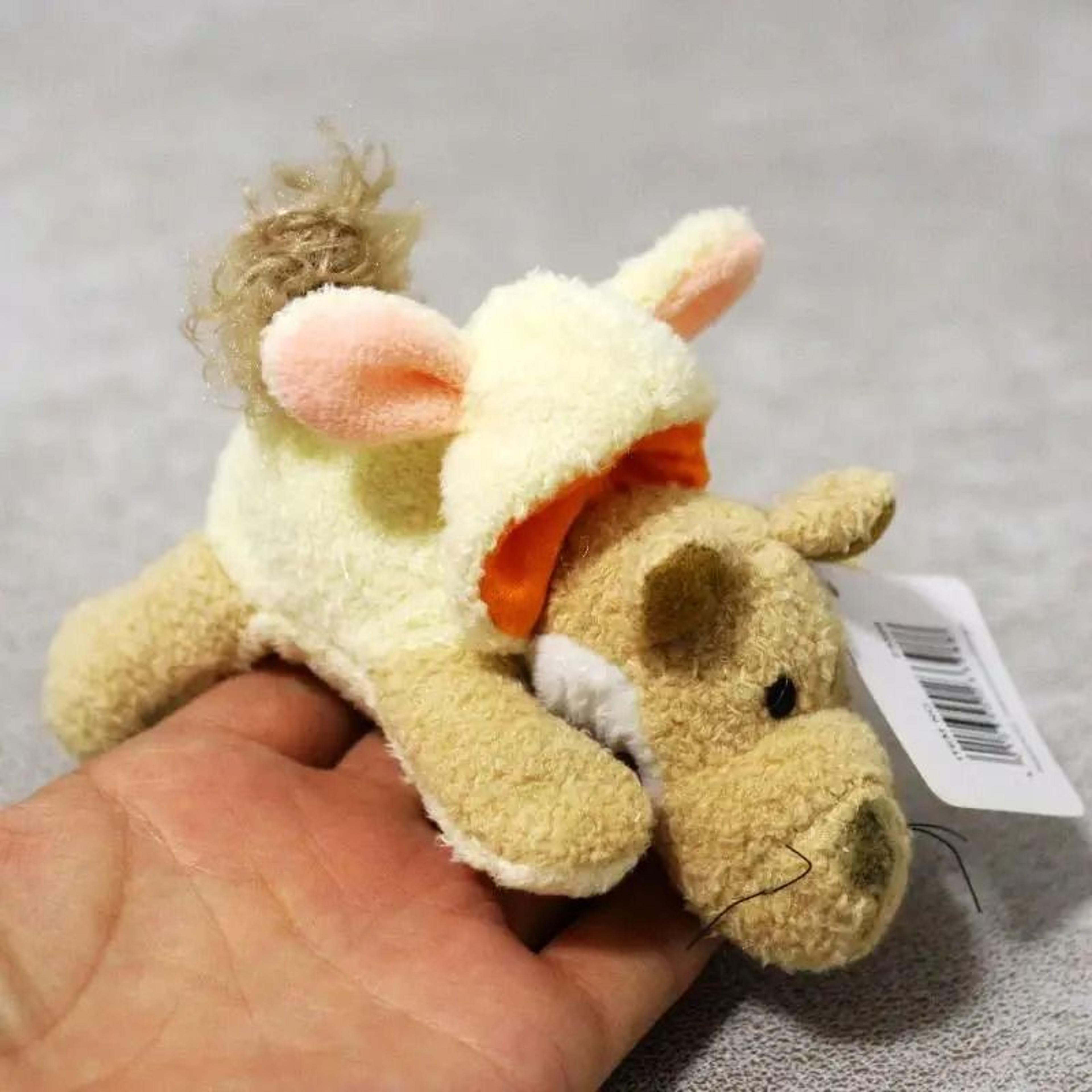 Cute Plush Animal Refrigerator Magnet Soft Plush MultiFunctional Fridge Sticker 2