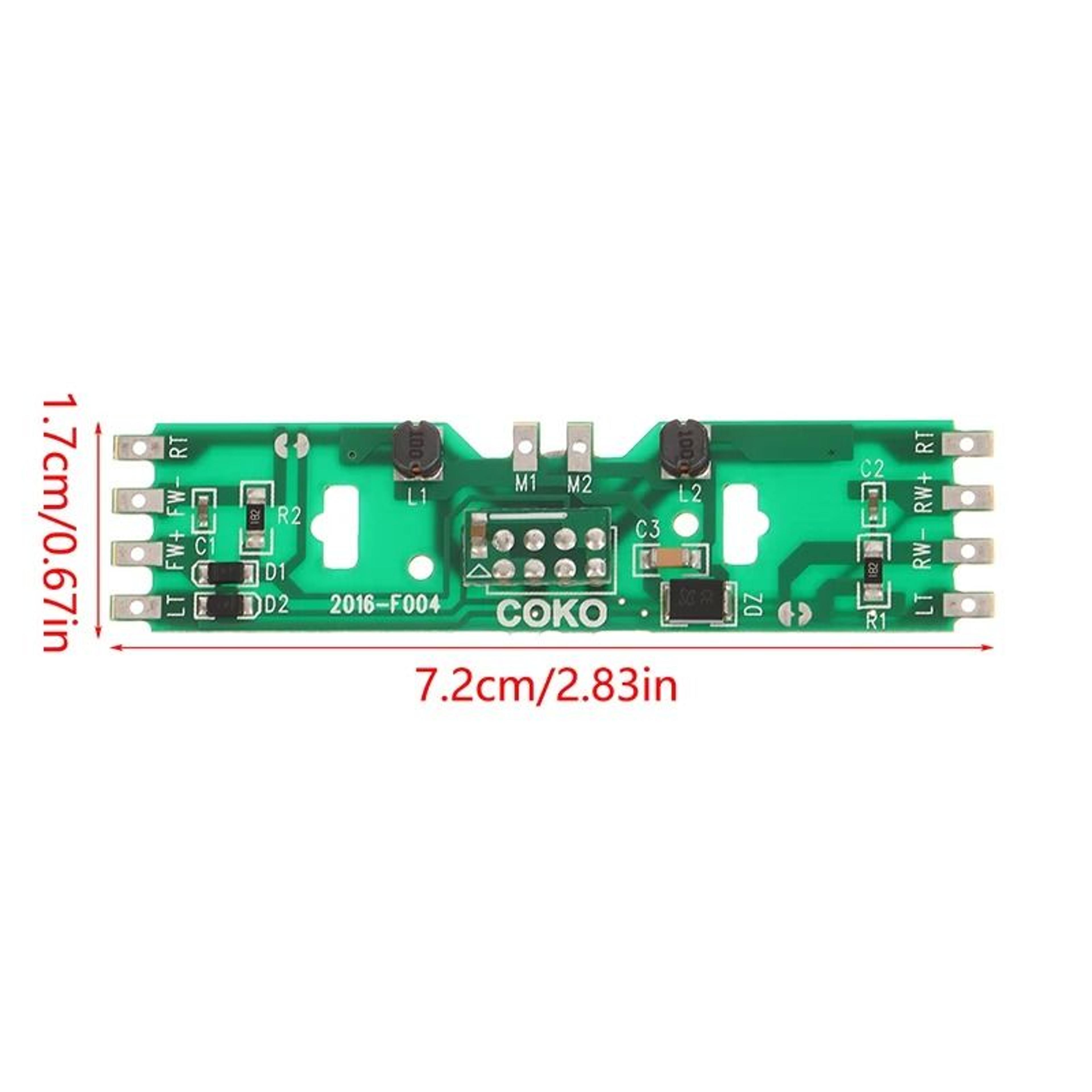 187 HO Scale Train Model General Purpose Modified Circuit Board PCB 7