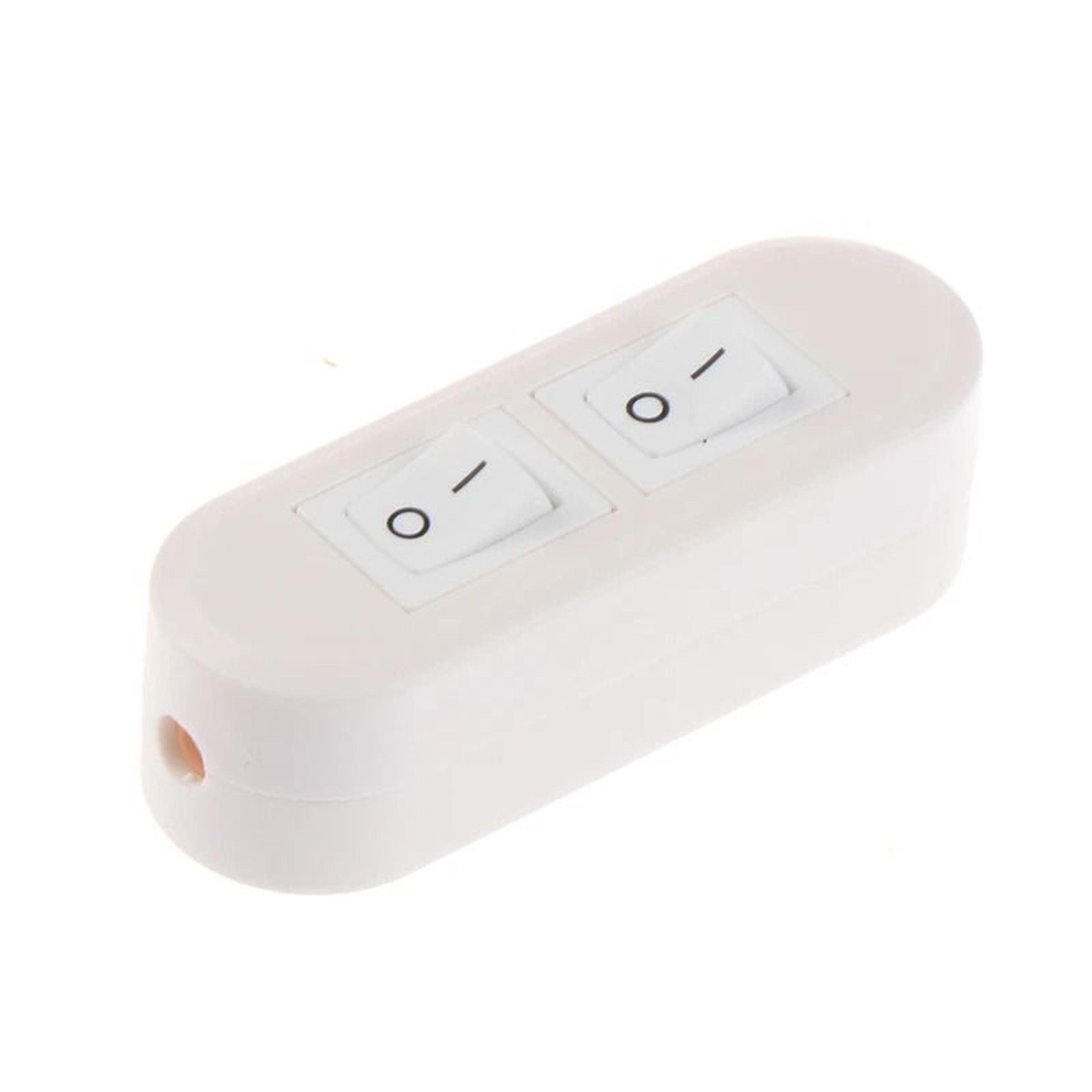 InLine Dual Control Double Button Switch For MotherChild Floor  Table Lamps 5