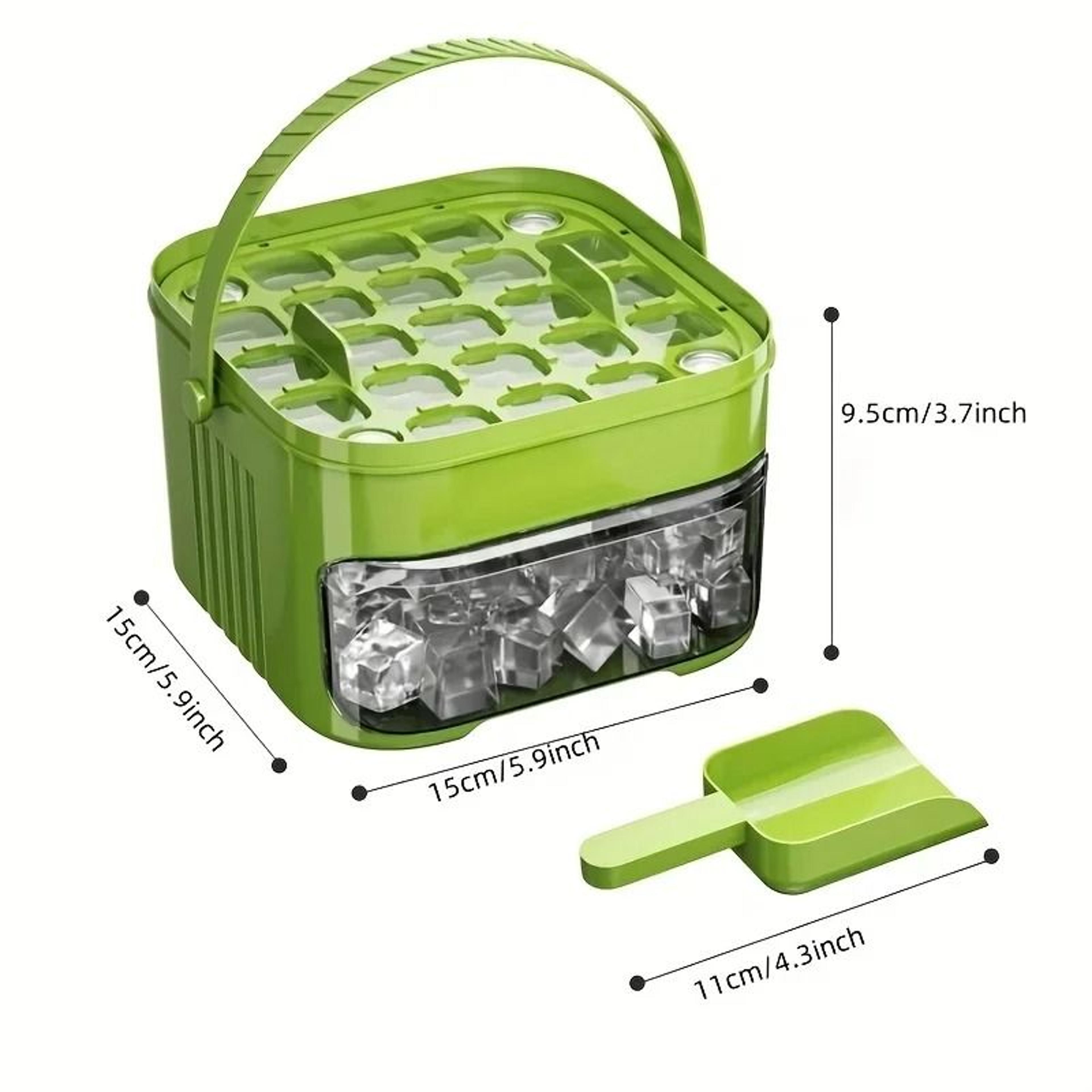PressType Ice Cube Mold Box With Easy Demolding Tray For Home Refrigerators 4