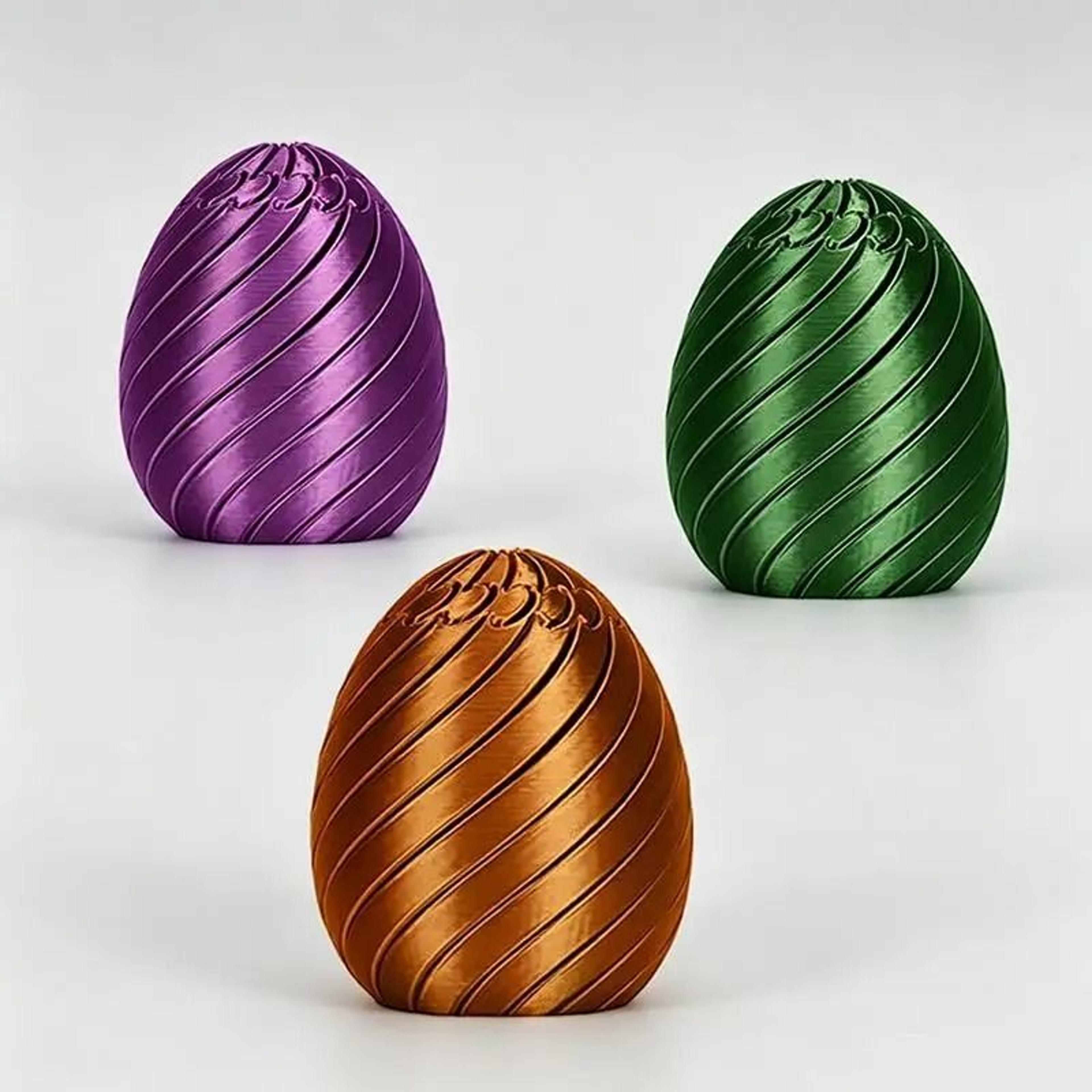 3D Printed Dragon Egg Stress Relief Toy  Deformable Spiral Gear Fidget Gadget 5