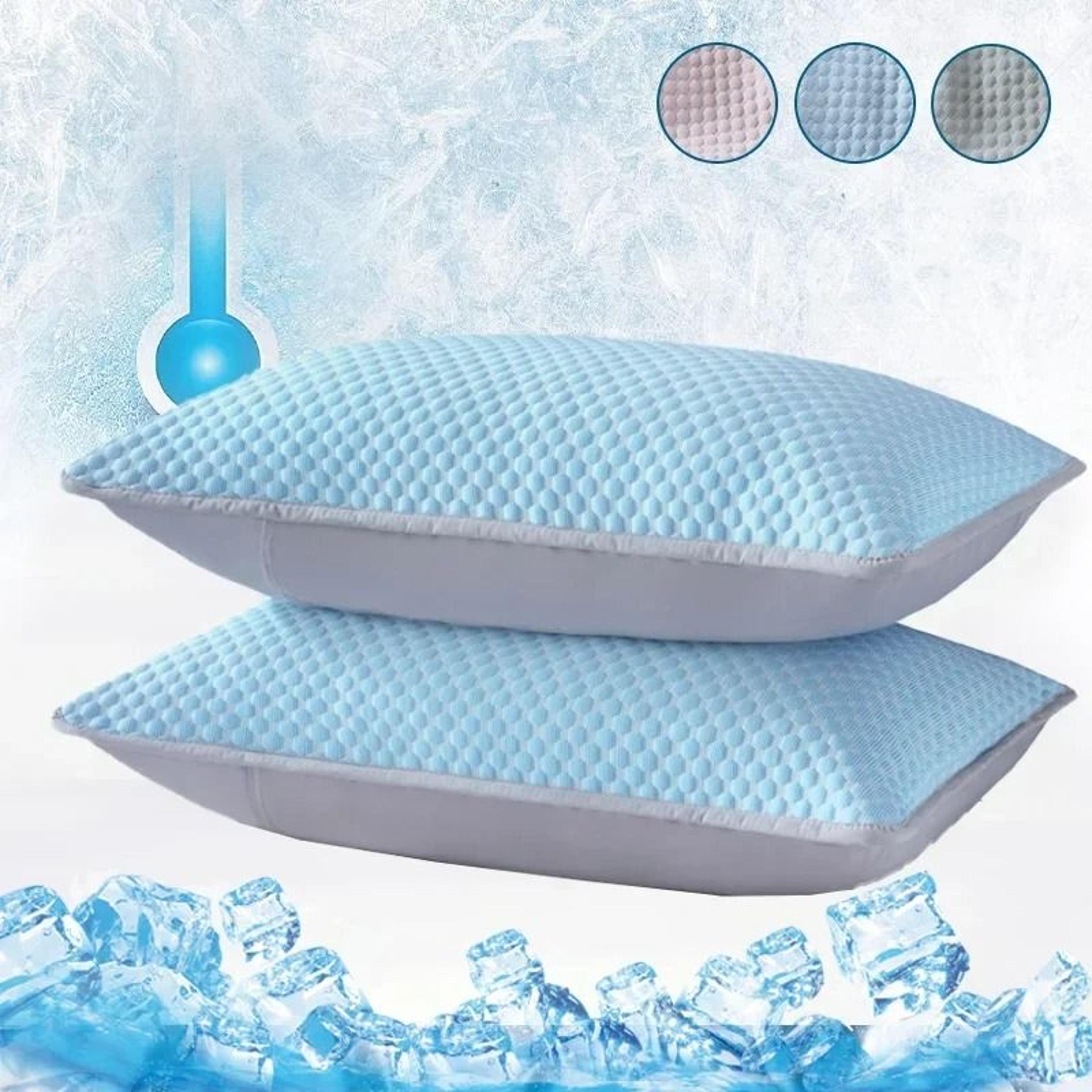 summer cooling ice bean pillowcase (48x70cm washable cool-feeling cover)