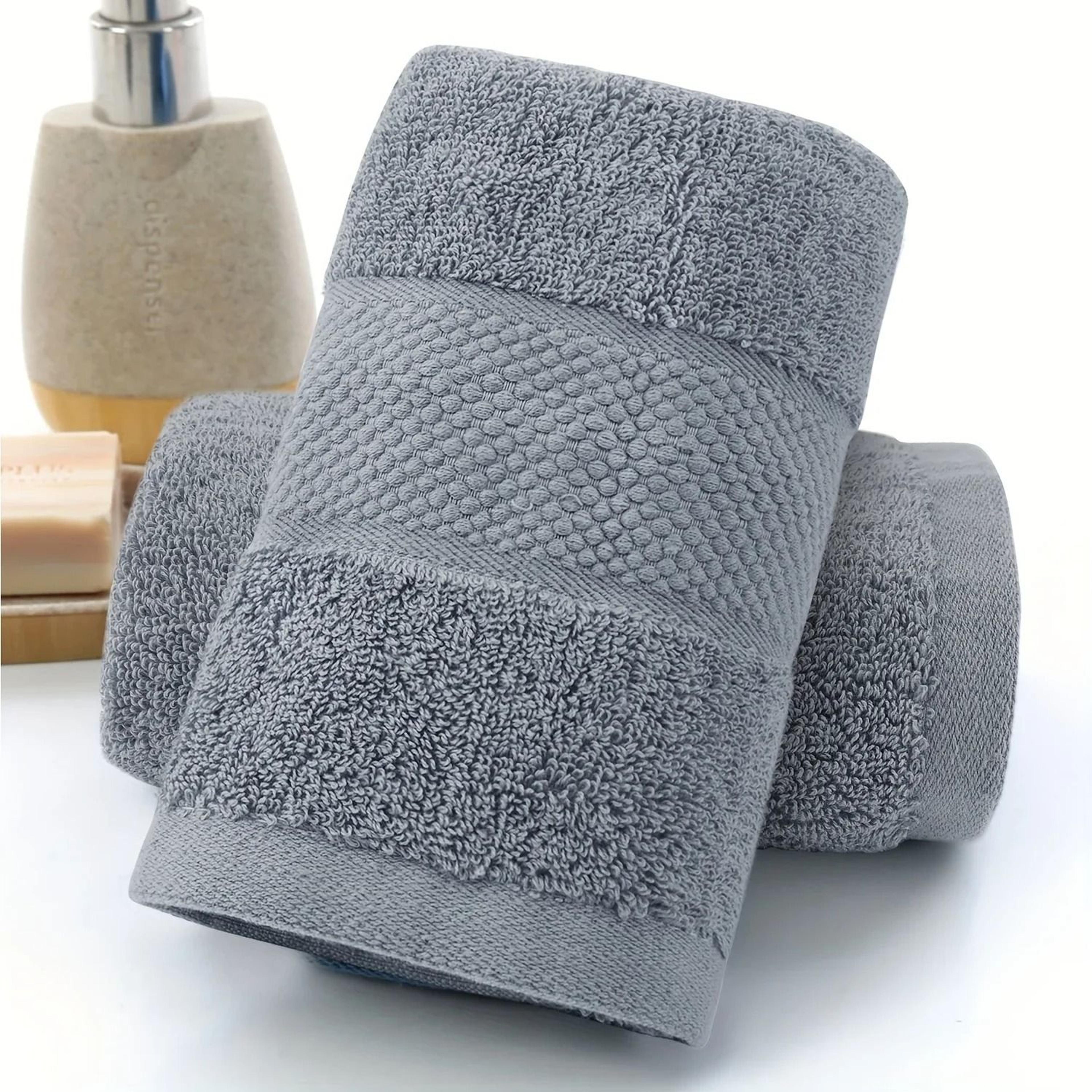 100 Pure Cotton QuickDry Bath Towel 32x72cm Soft Absorbent Hand Towel 6