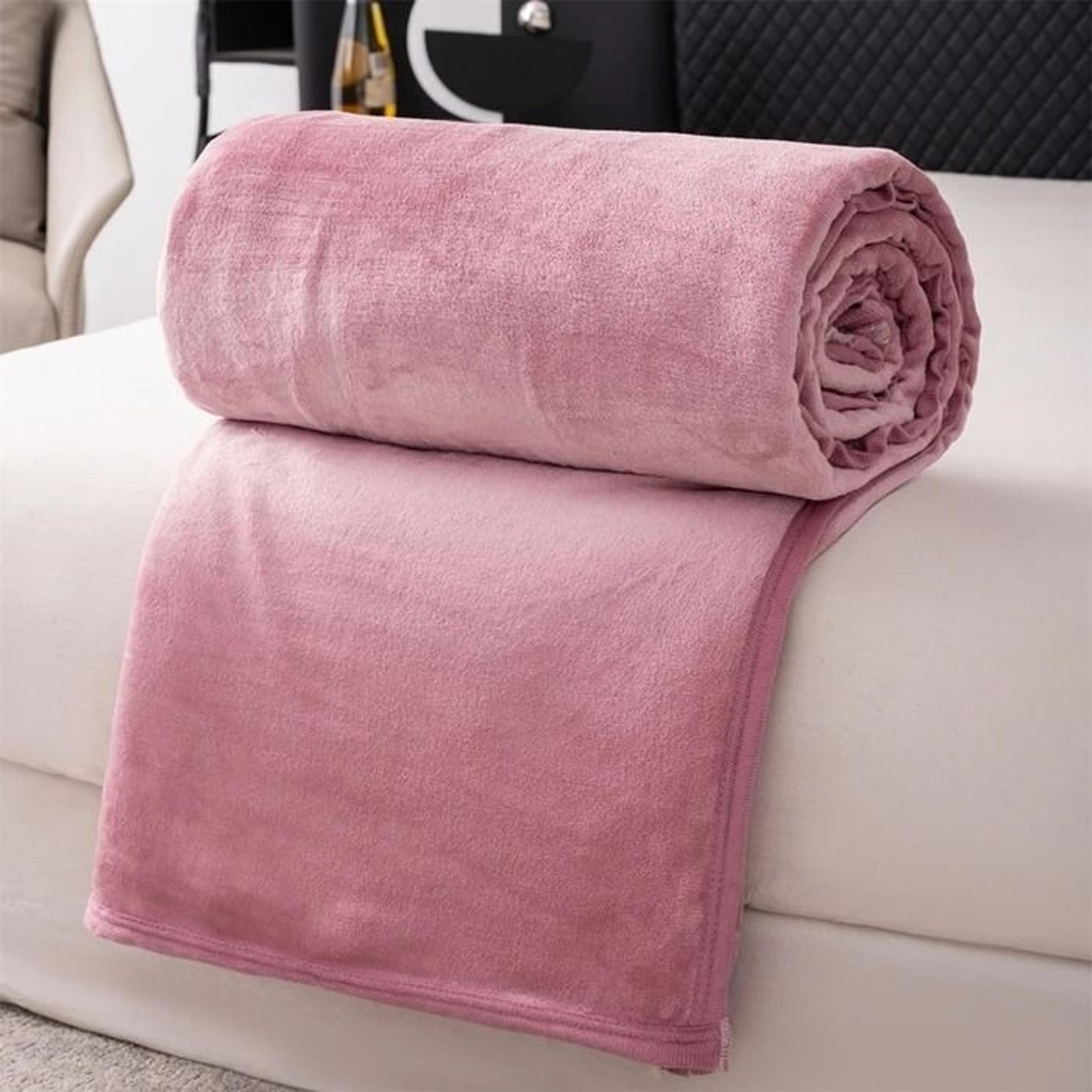 Spring Autumn Soft Flannel Throw Blanket MultiFunctional Cozy Nap Shawl  Bed Cover 6