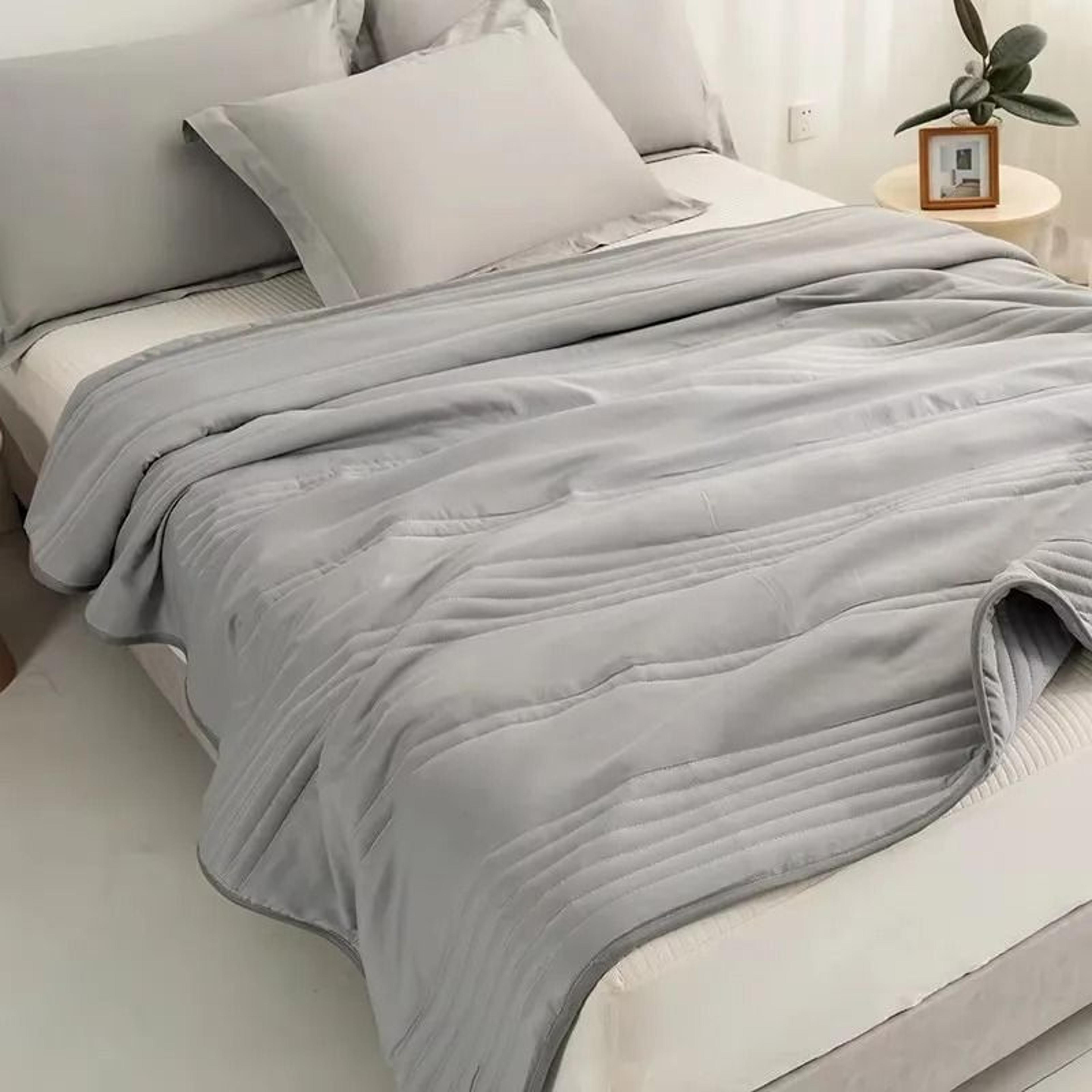 New Cool Washable Air Conditioning Blanket Summer Cooling Thin Fiber Blanket 4