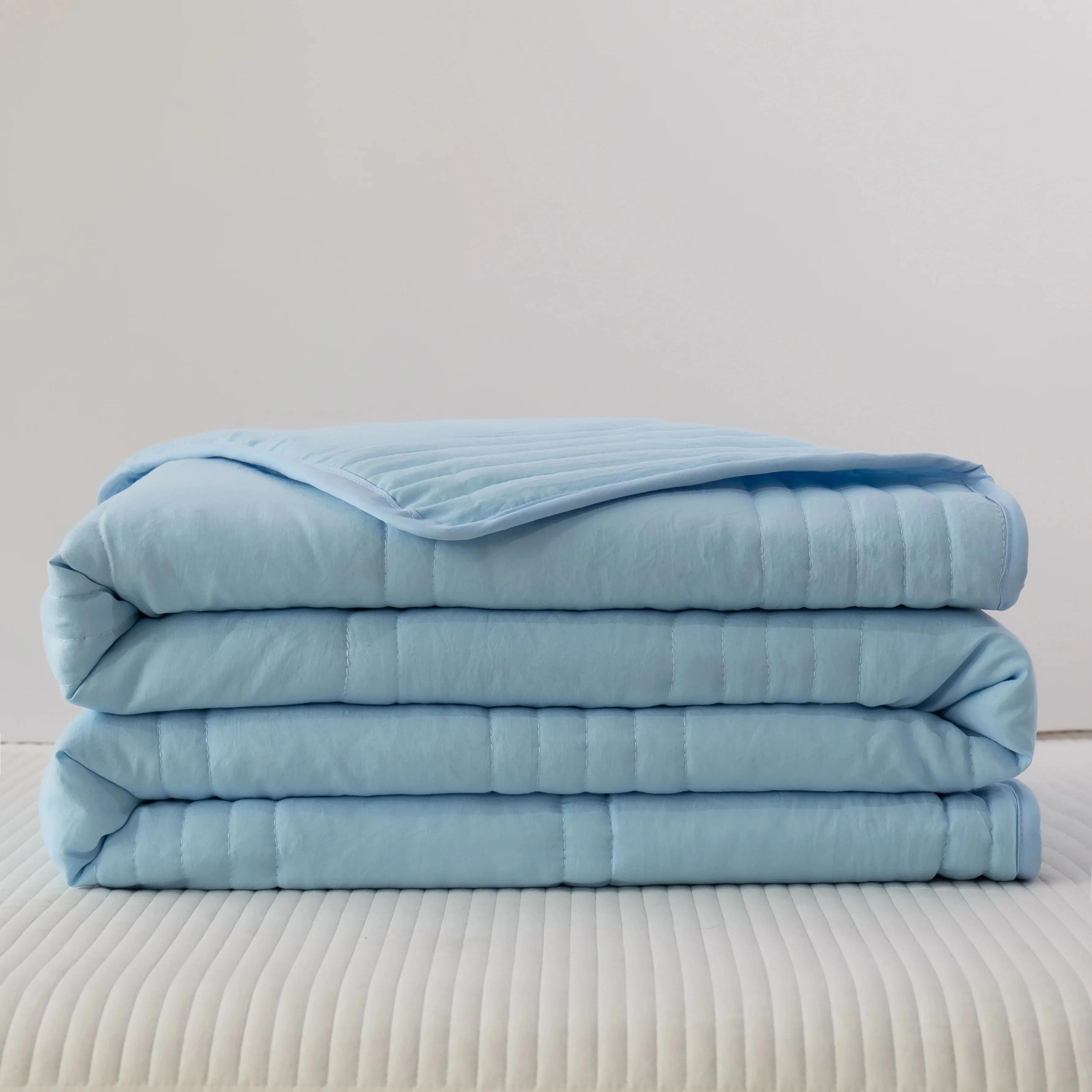 New Cool Washable Air Conditioning Blanket Summer Cooling Thin Fiber Blanket 7