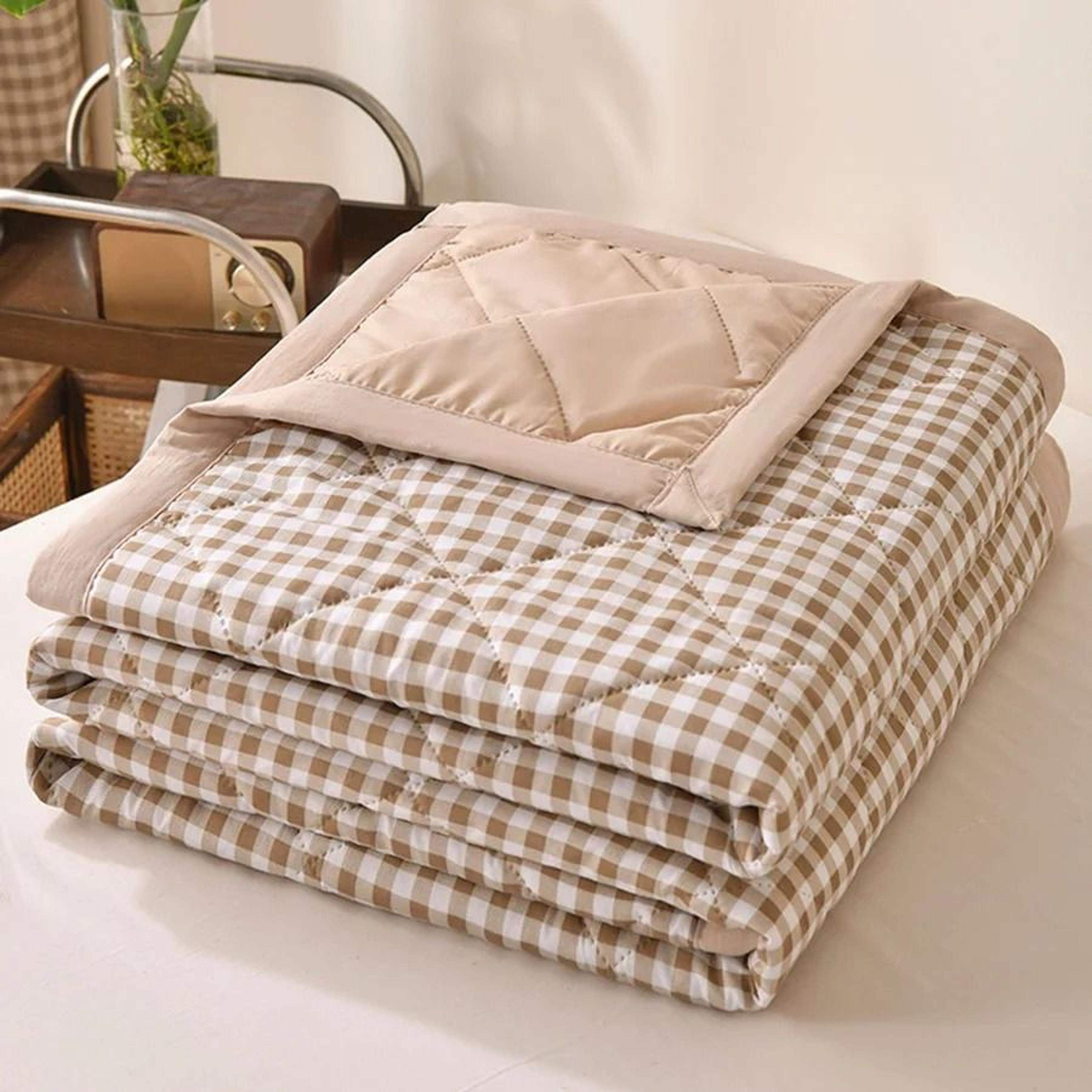 Summer Thin Ultrasonic Quilted Comforter Soft Breathable AirConditioned Four Seasons Quilt 13