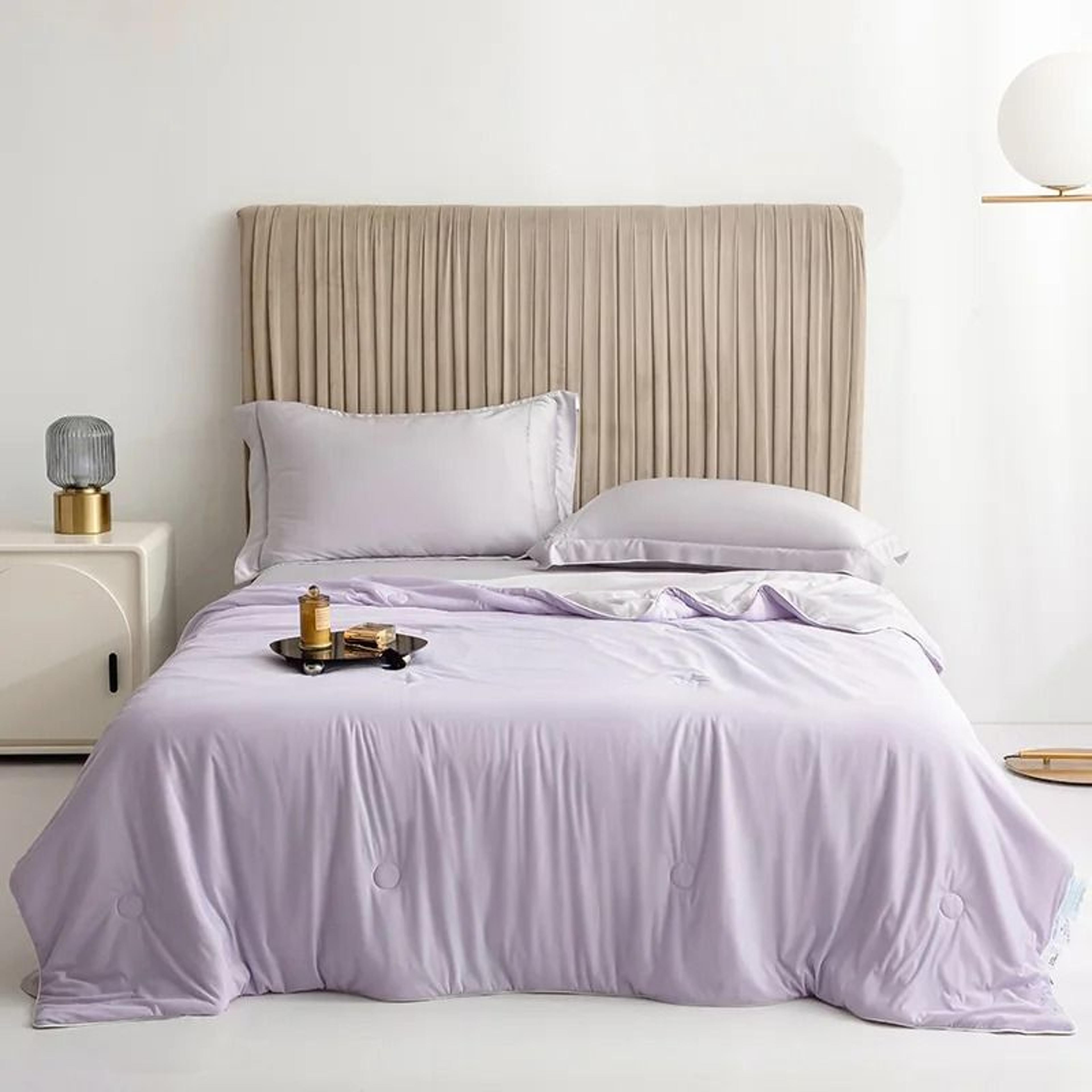 High Quality Smooth Cooling Blanket Lightweight Summer Air Condition Comforter With DoubleSided Col 11