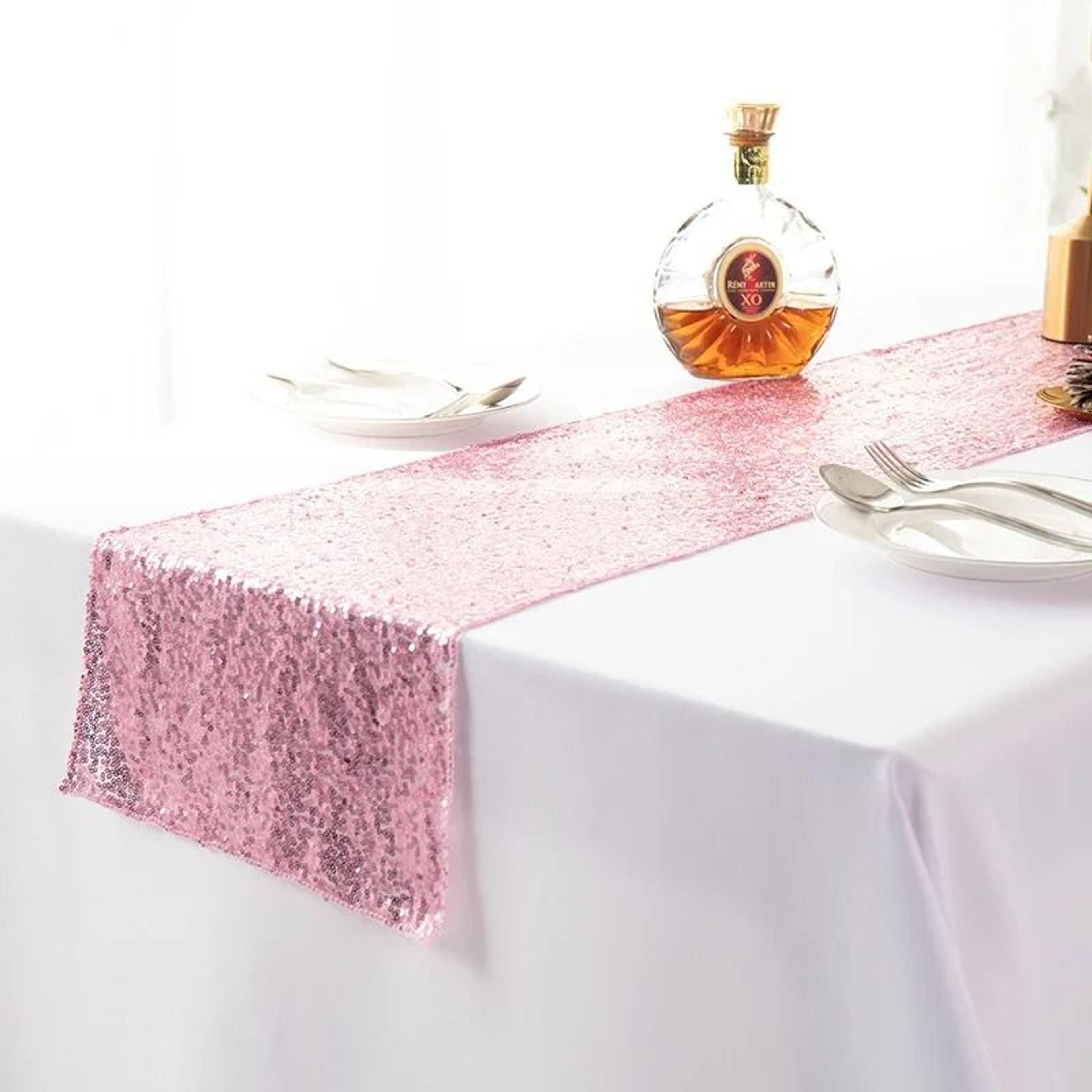 Sparkling Golden Sequin Table Runner Glittering Tablecloth Runner For Weddings Baby Showers Christm 7
