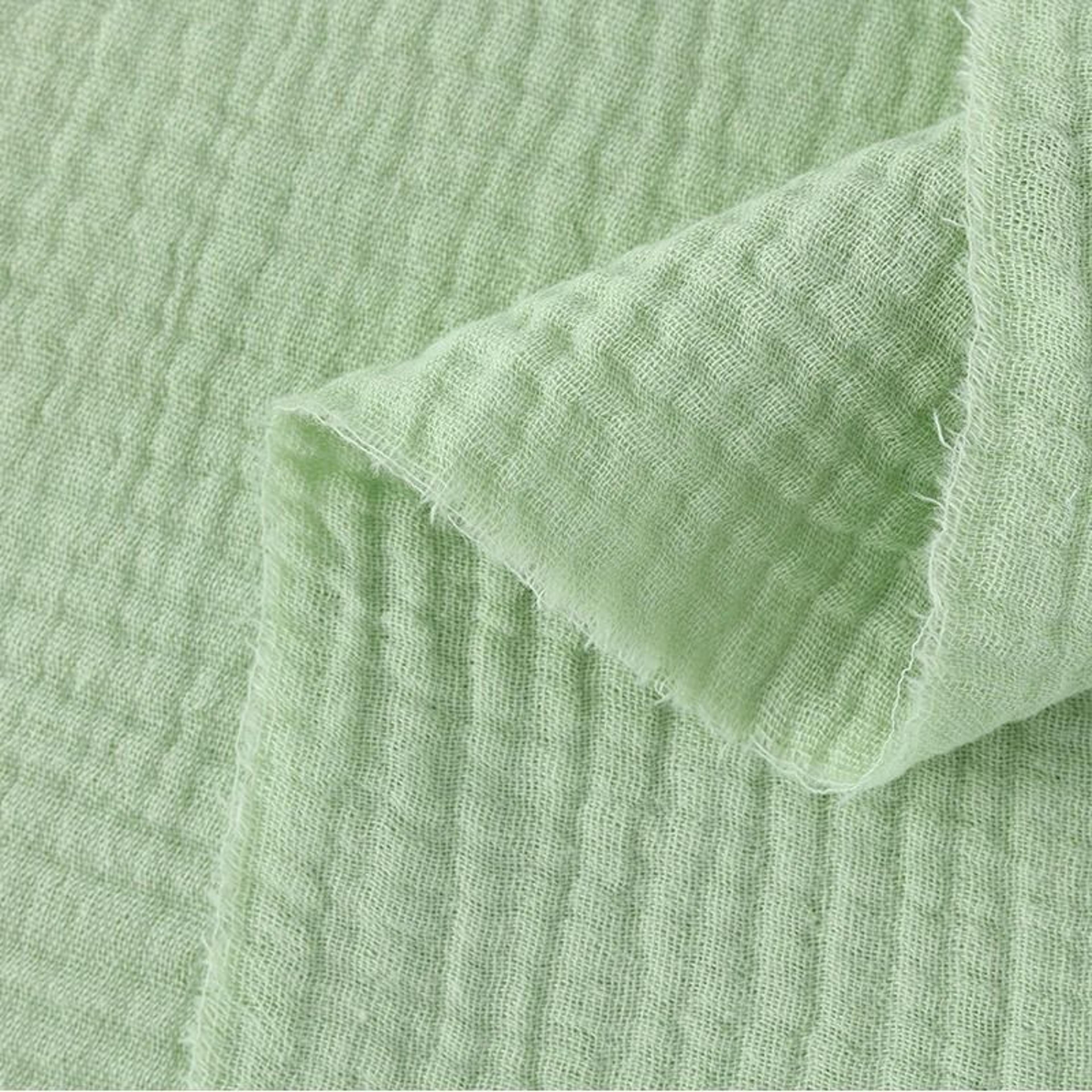 DoubleLayer Gauze Cotton Fabric Soft Cheesecloth Material For Sewing Table Runners  Baby Blankets 13