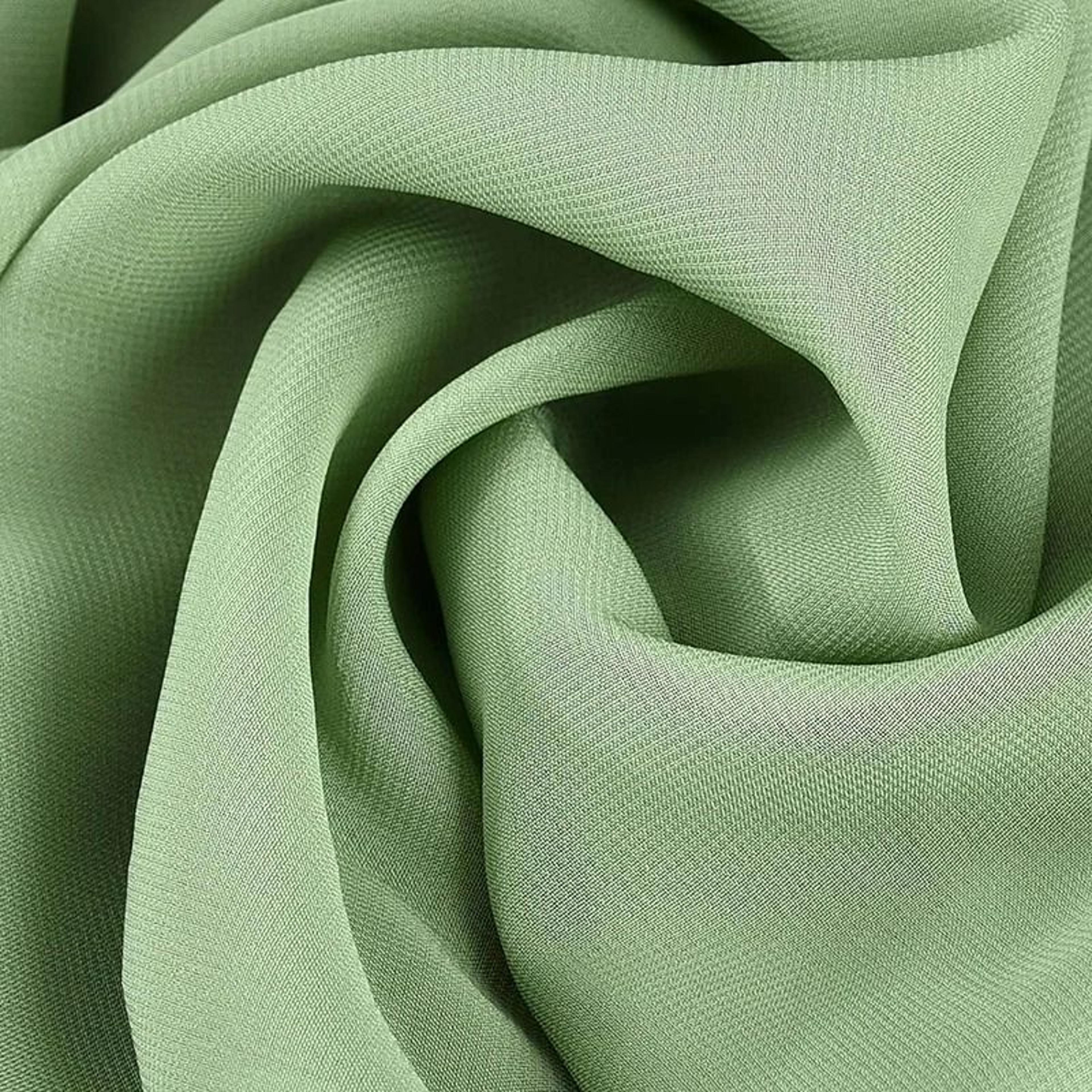 Sage Green Chiffon Table Runner Rustic Sheer Gauze Decor For Wedding  Baby Shower 3