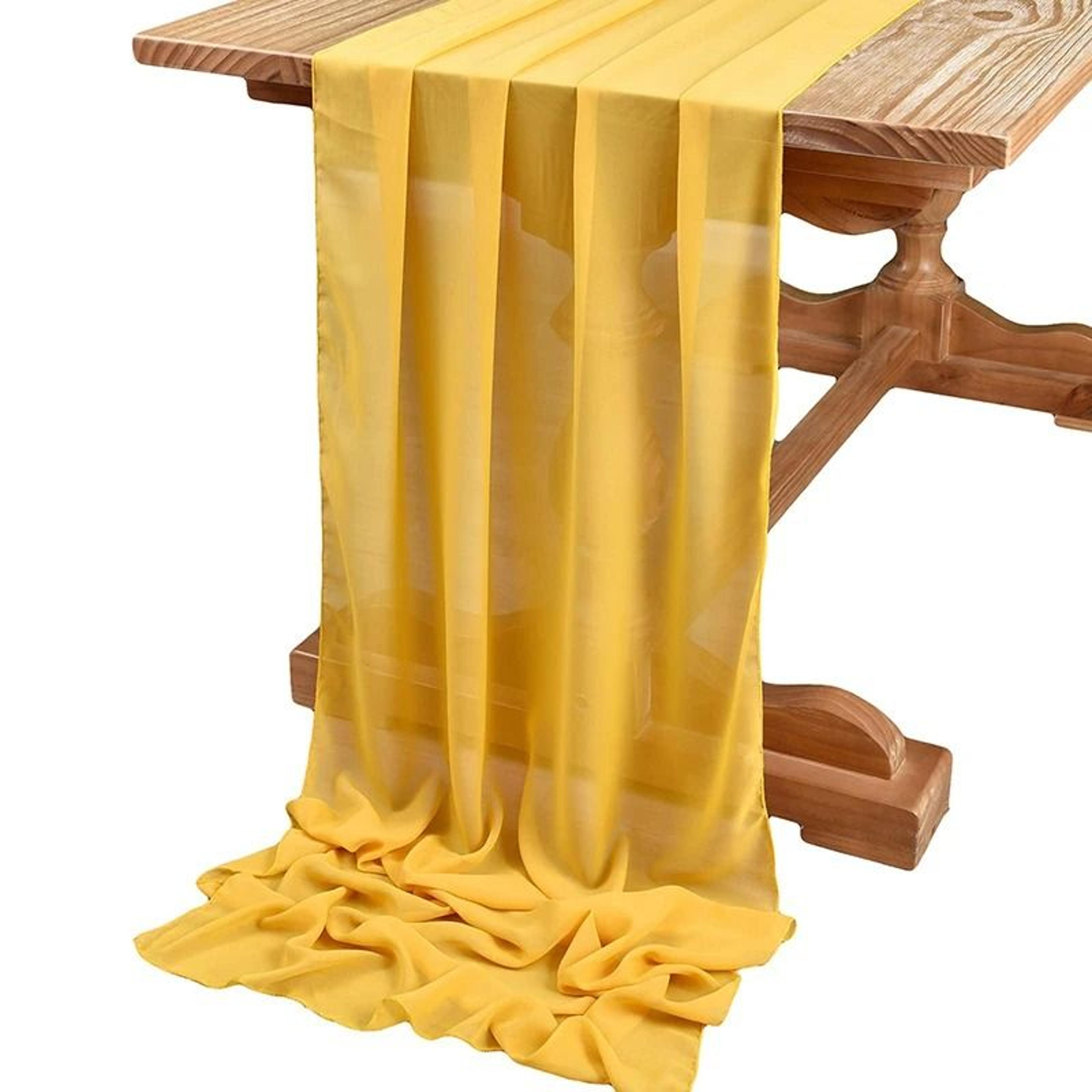 Sage Green Chiffon Table Runner Rustic Sheer Gauze Decor For Wedding  Baby Shower 16
