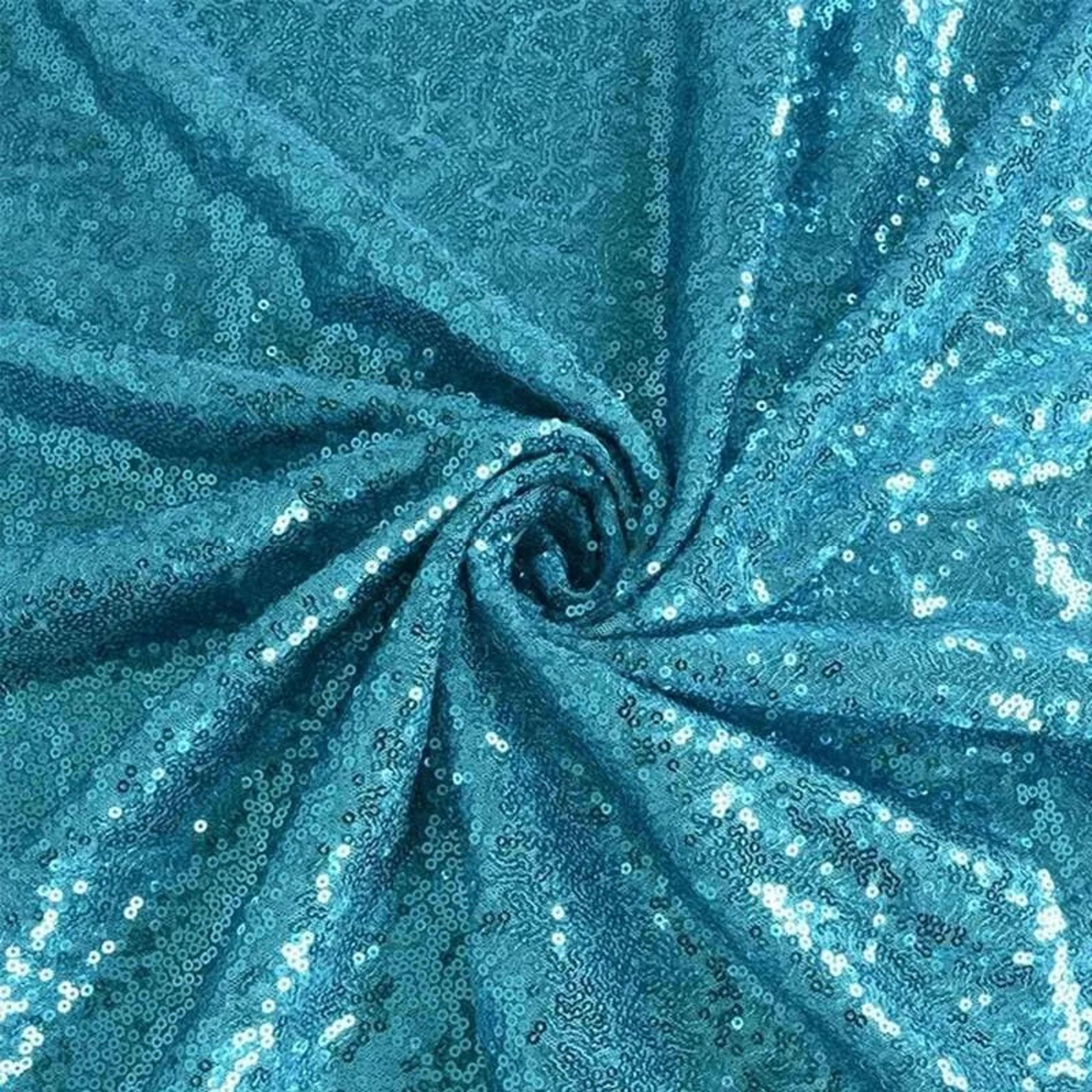 Sparkly Sequin Fabric On Mesh Continuous Material By The Meter For Sewing Clothing Tablecloths  Eve 12