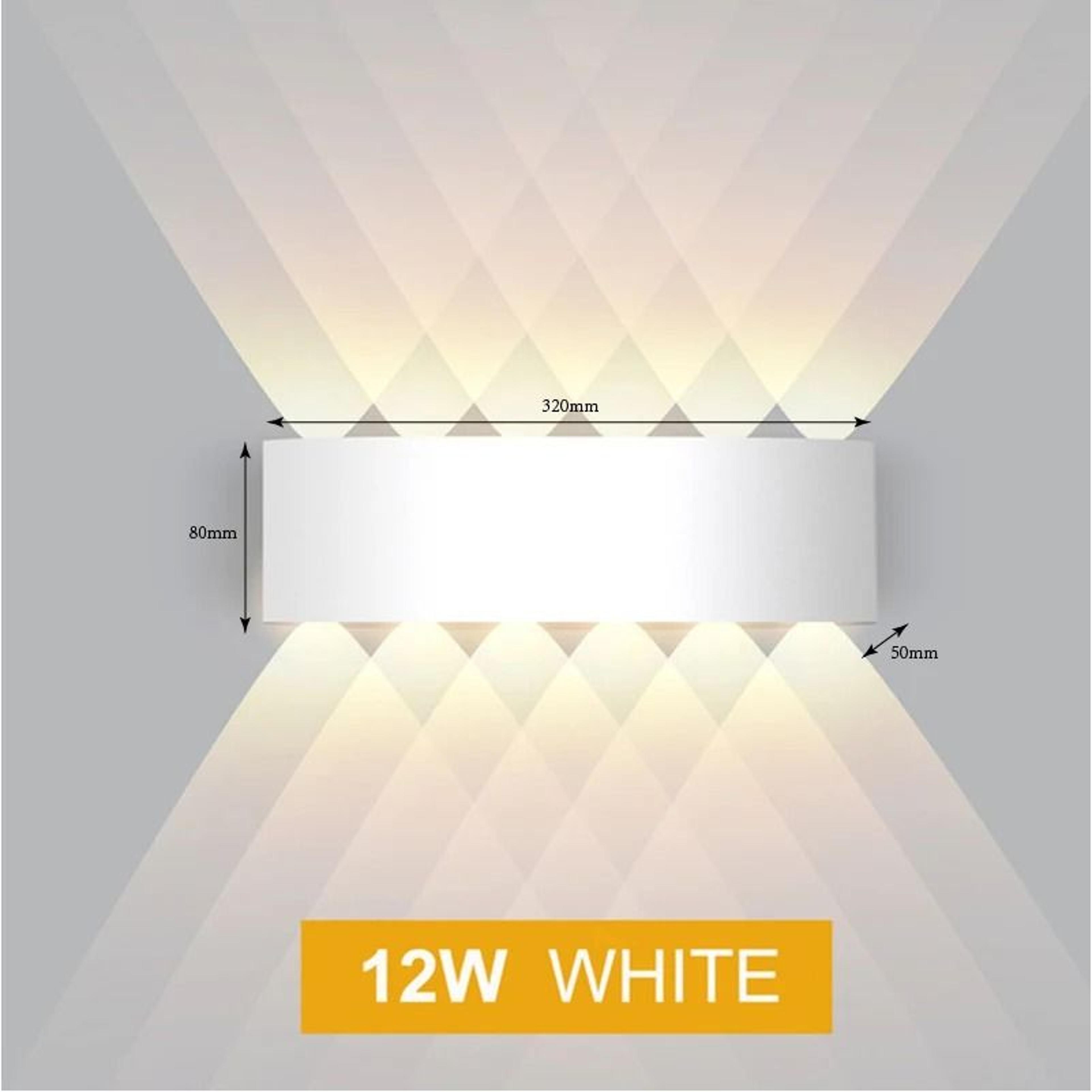 Nordic LED Aluminum Up Down Wall Lamp IP65 Waterproof Outdoor  Indoor Modern Sconce For Stairs Bedr 3